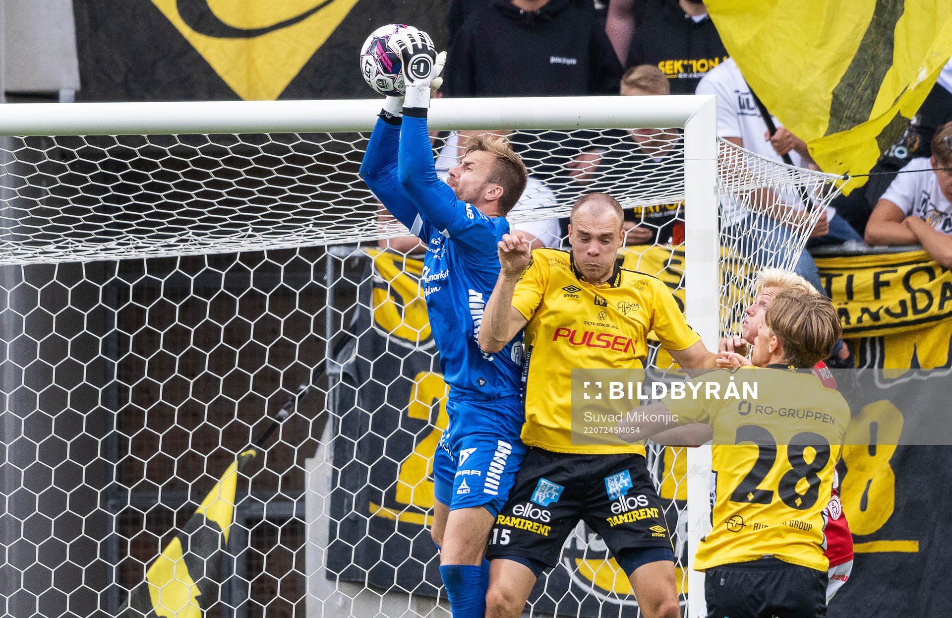 Kalmars målvakt Ricardo Friedrich och Elfsborgs Leo