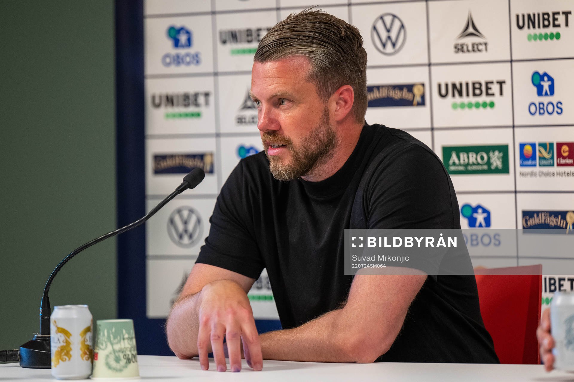 Elfsborgs manager Jimmy Thelin