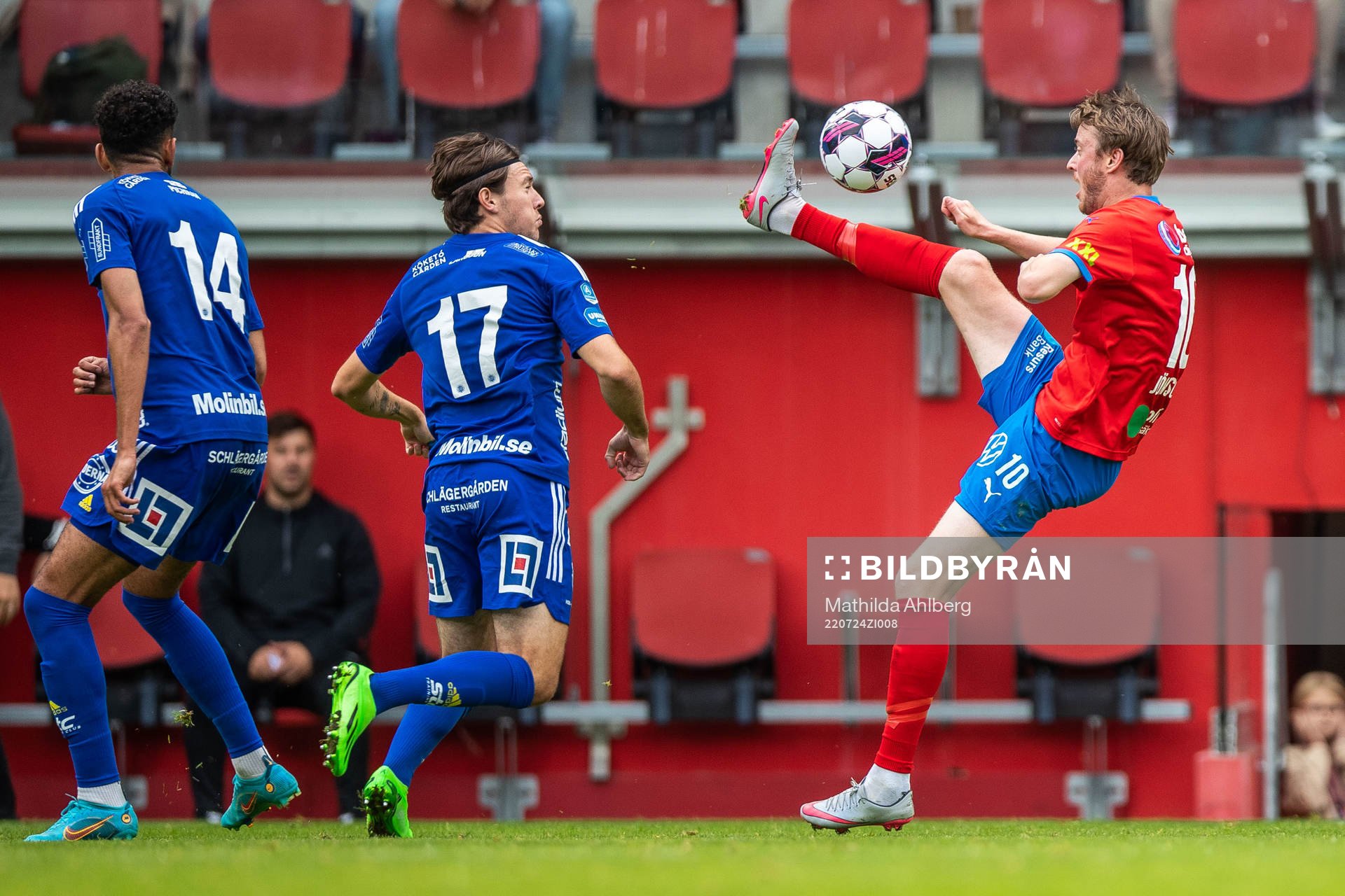 GIF Sundsvalls Alexander Larsson och Helsingborgs Rasmus