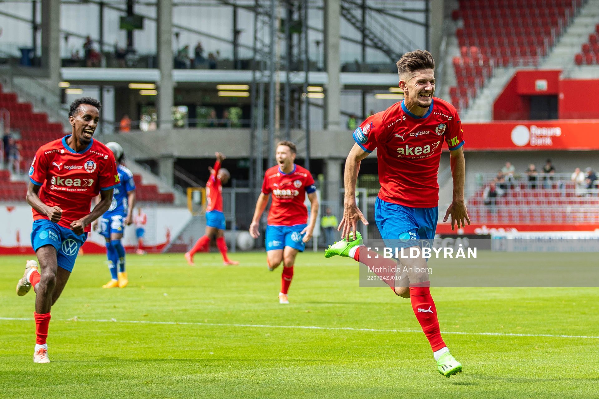 Helsingborgs Armin Gigovic jublar