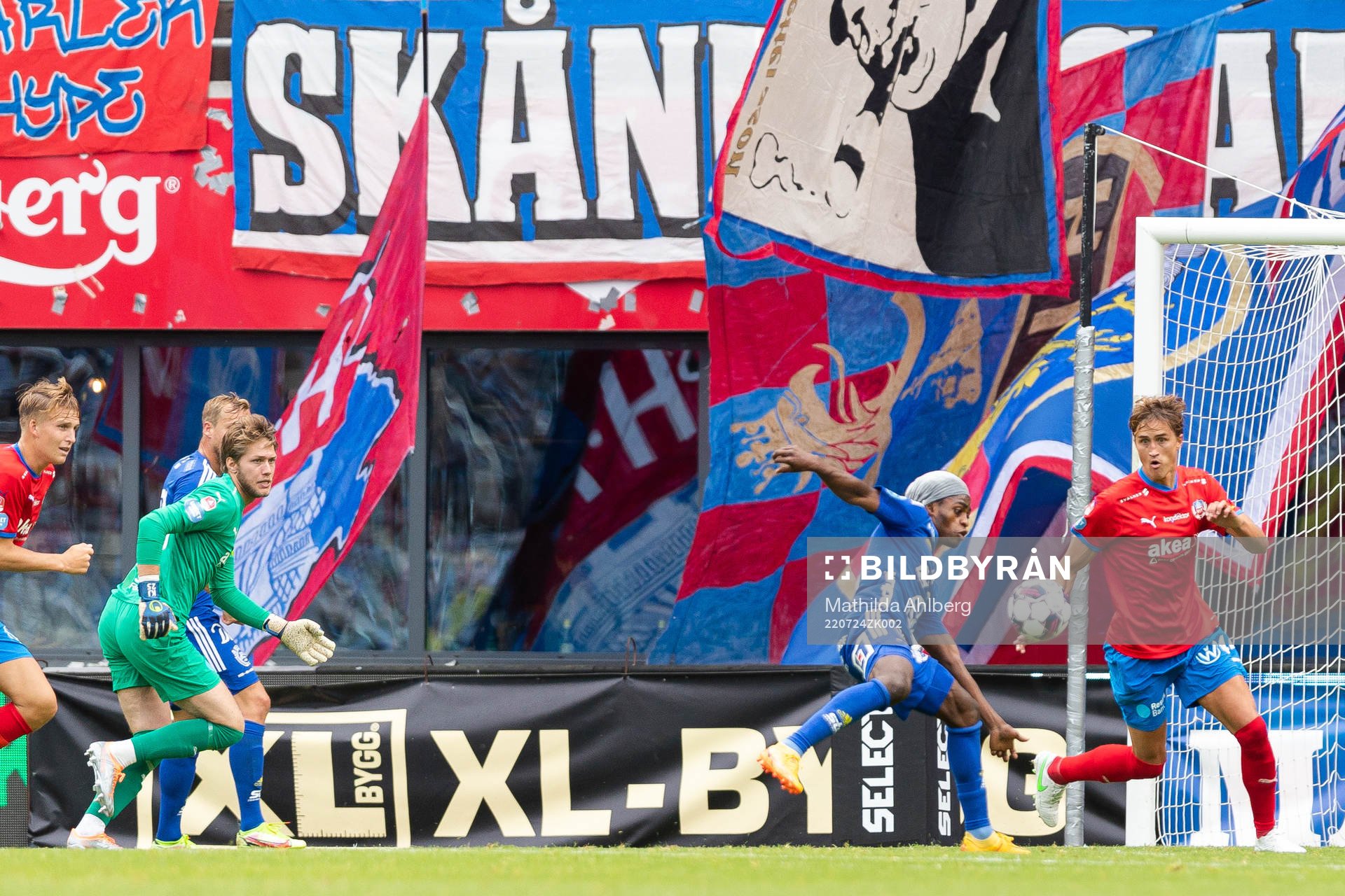 GIF Sundsvalls Ronaldo Damus och Helsingborgs Thomas Rogne