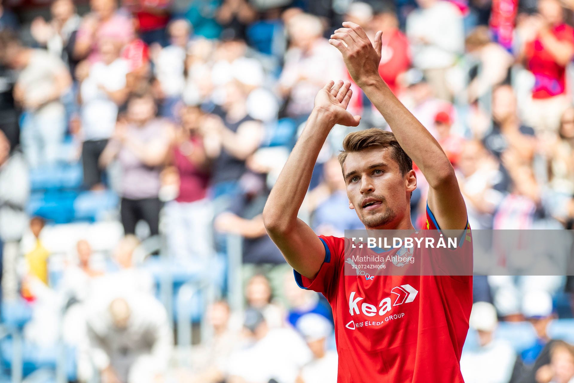 Helsingborgs Rasmus Wiedesheim-Paul jublar