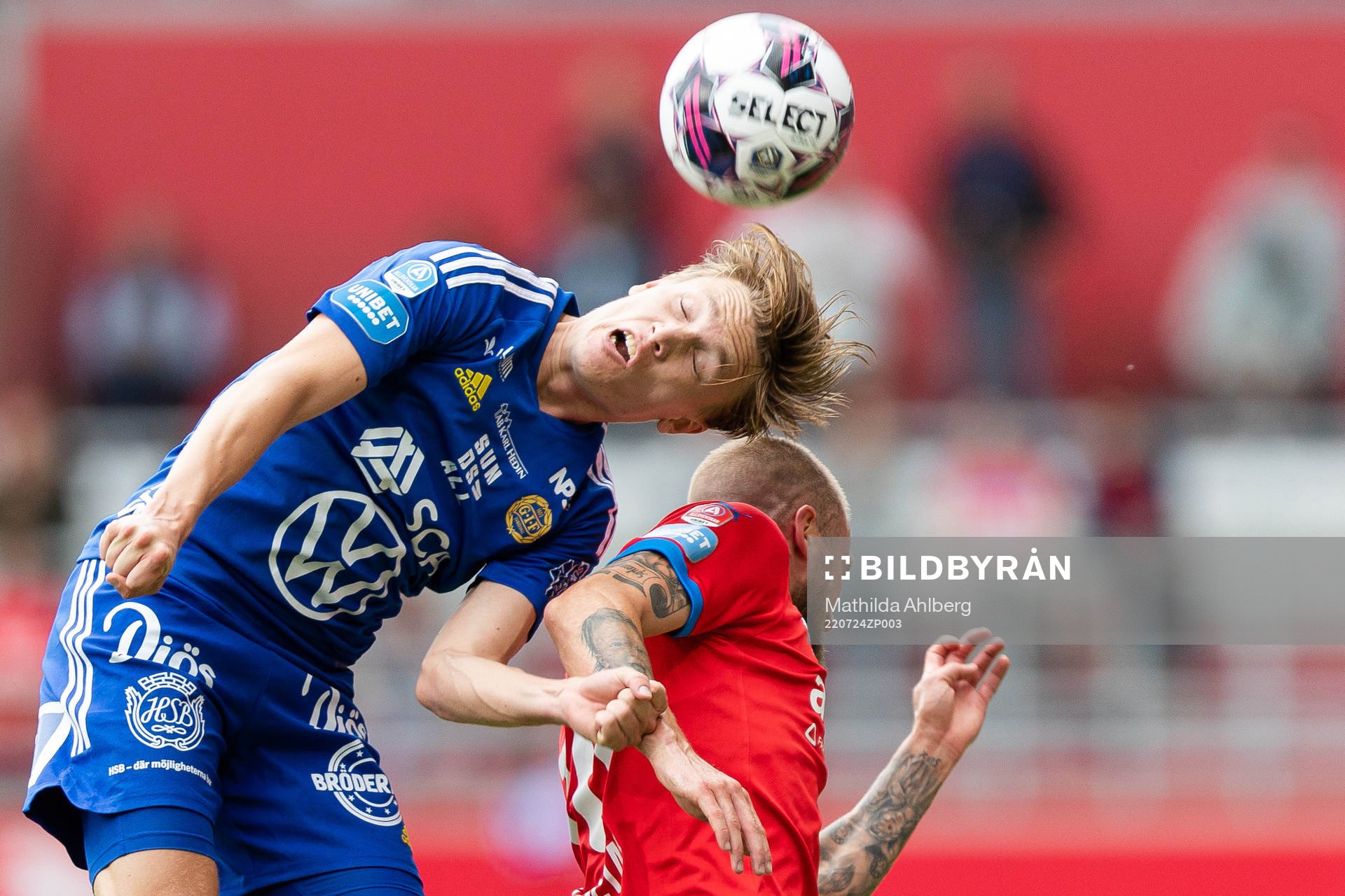 GIF Sundsvalls Marcus Burman och Helsingborgs Alexander
