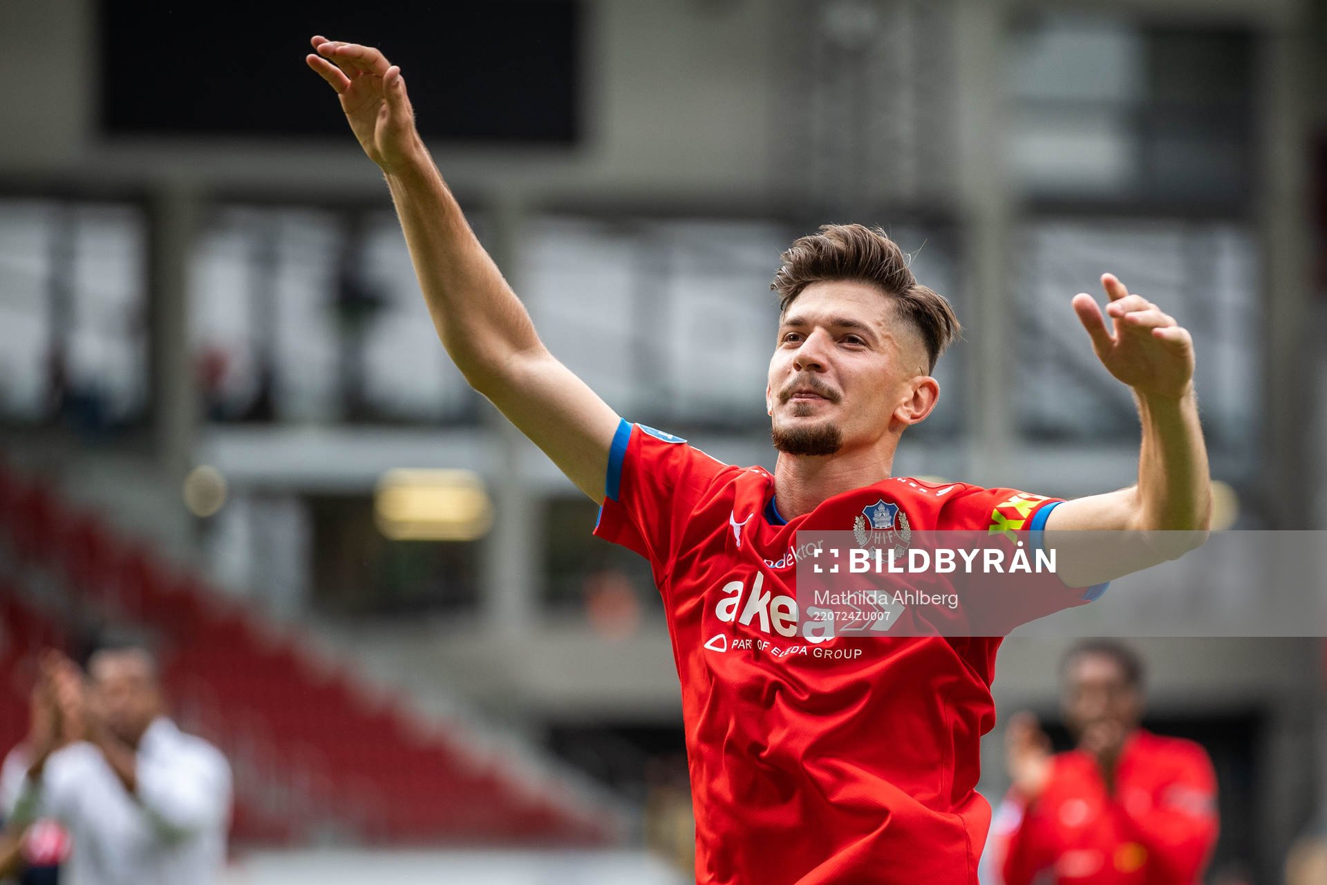 Helsingborgs Armin Gigovic jublar