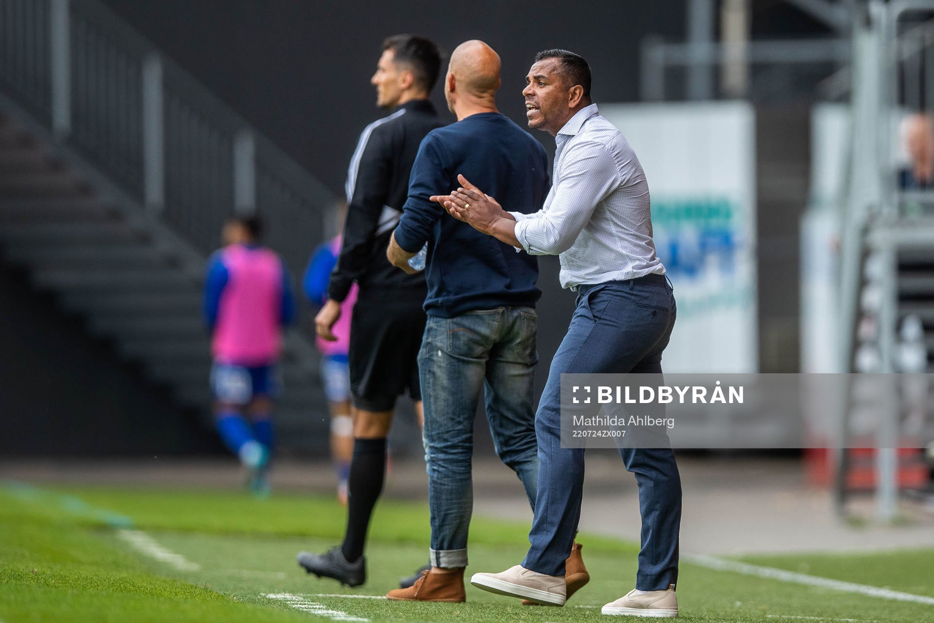 Helsingborgs tränare Alvaro Santos