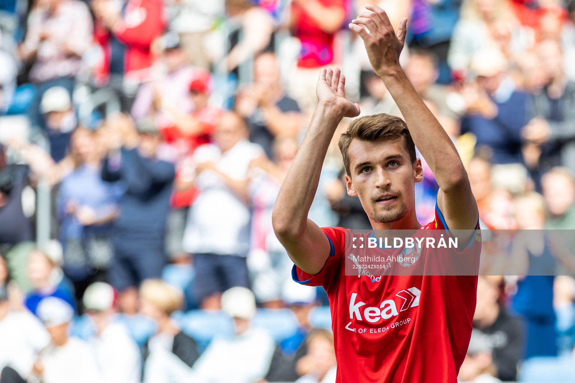 Helsingborgs Rasmus Wiedesheim-Paul jublar