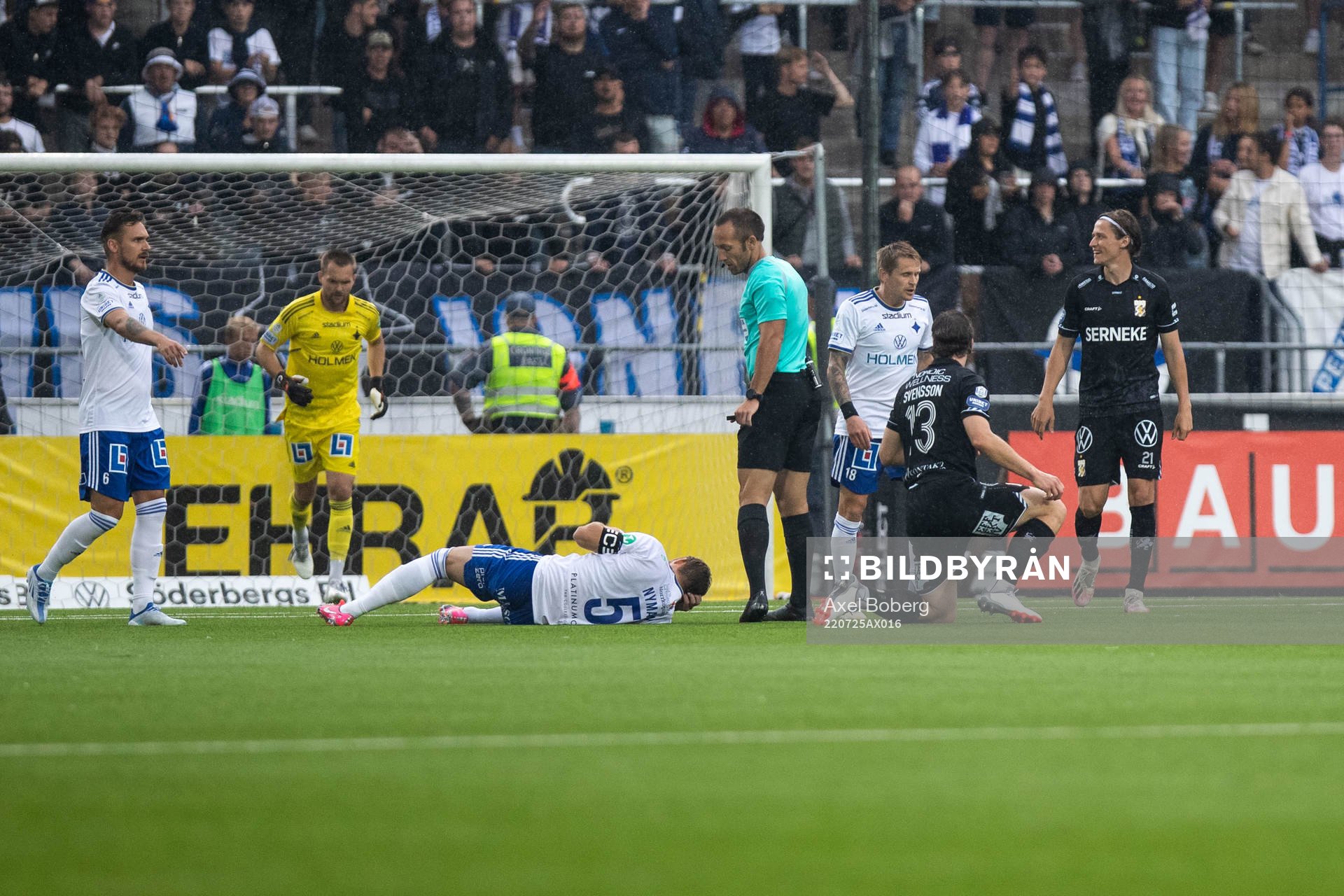 IFK Göteborgs Gustav Svensson och IFK Norrköpings
