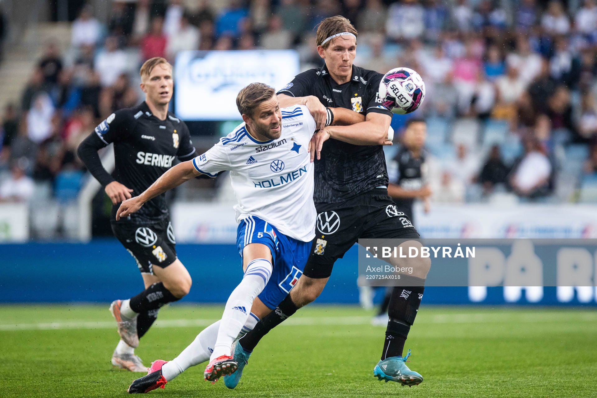 IFK Norrköpings Christoffer Nyman och IFK Göteborgs Johan