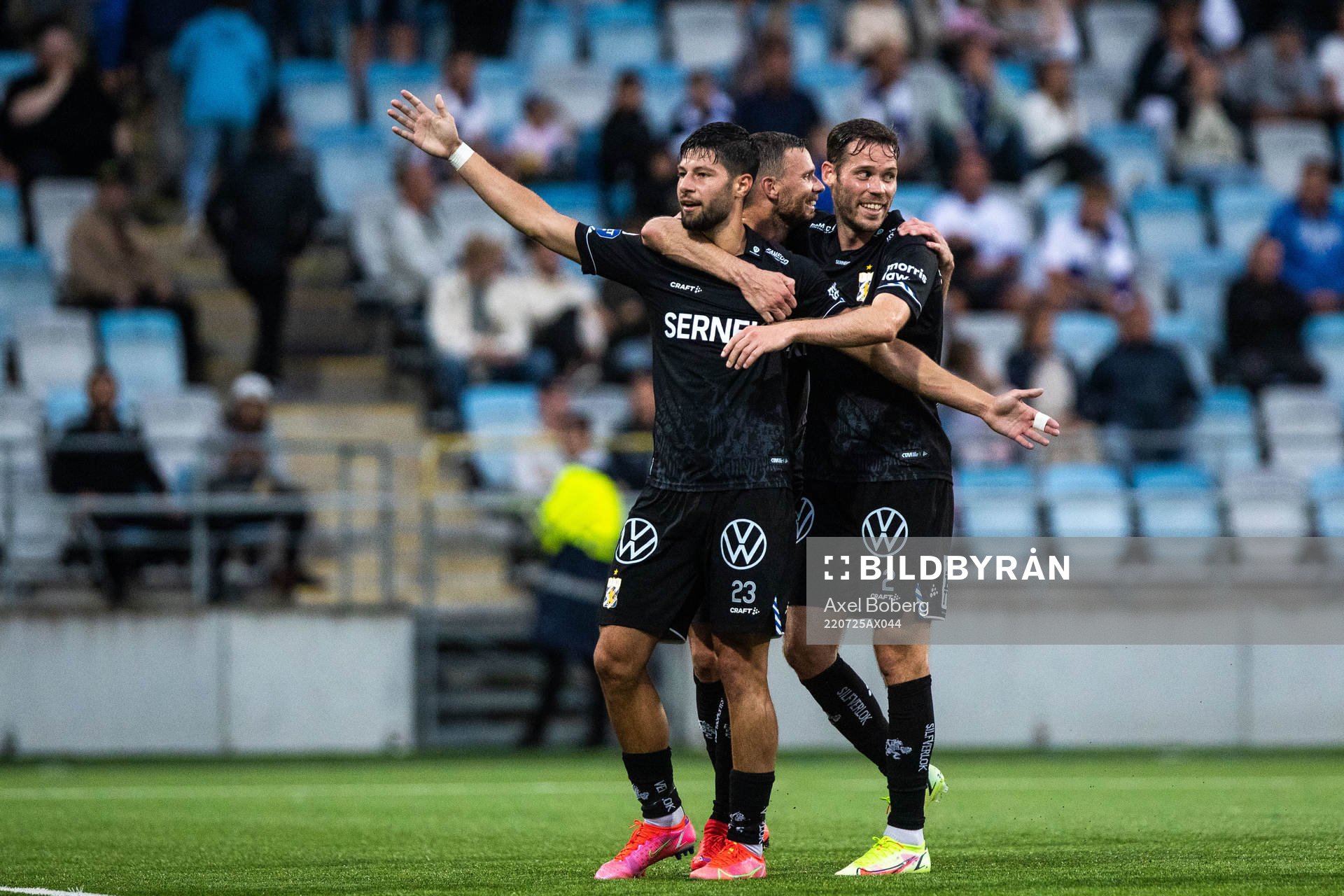 IFK Göteborgs Kevin Yakob jublar