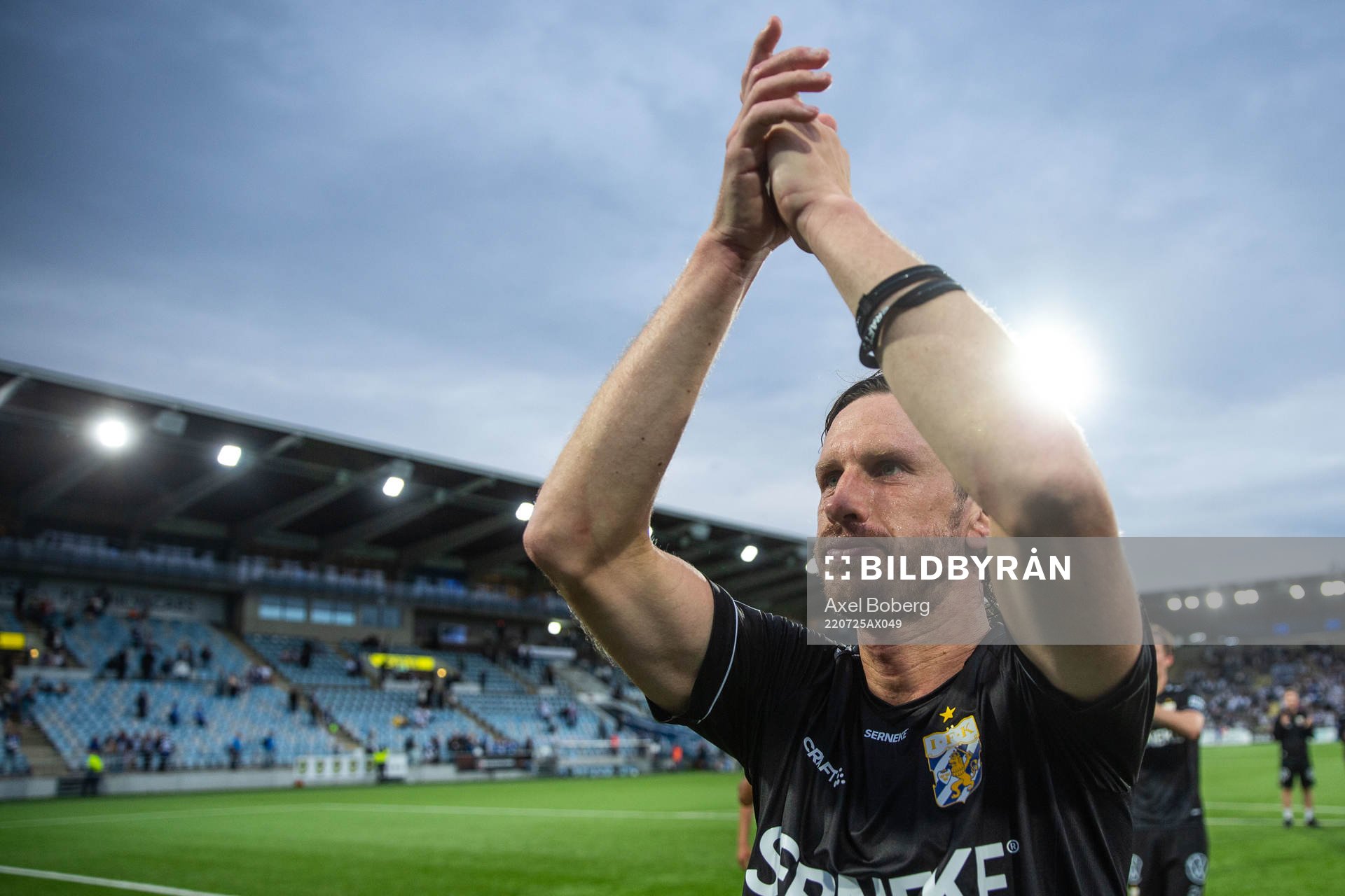 IFK Göteborgs Gustav Svensson jublar