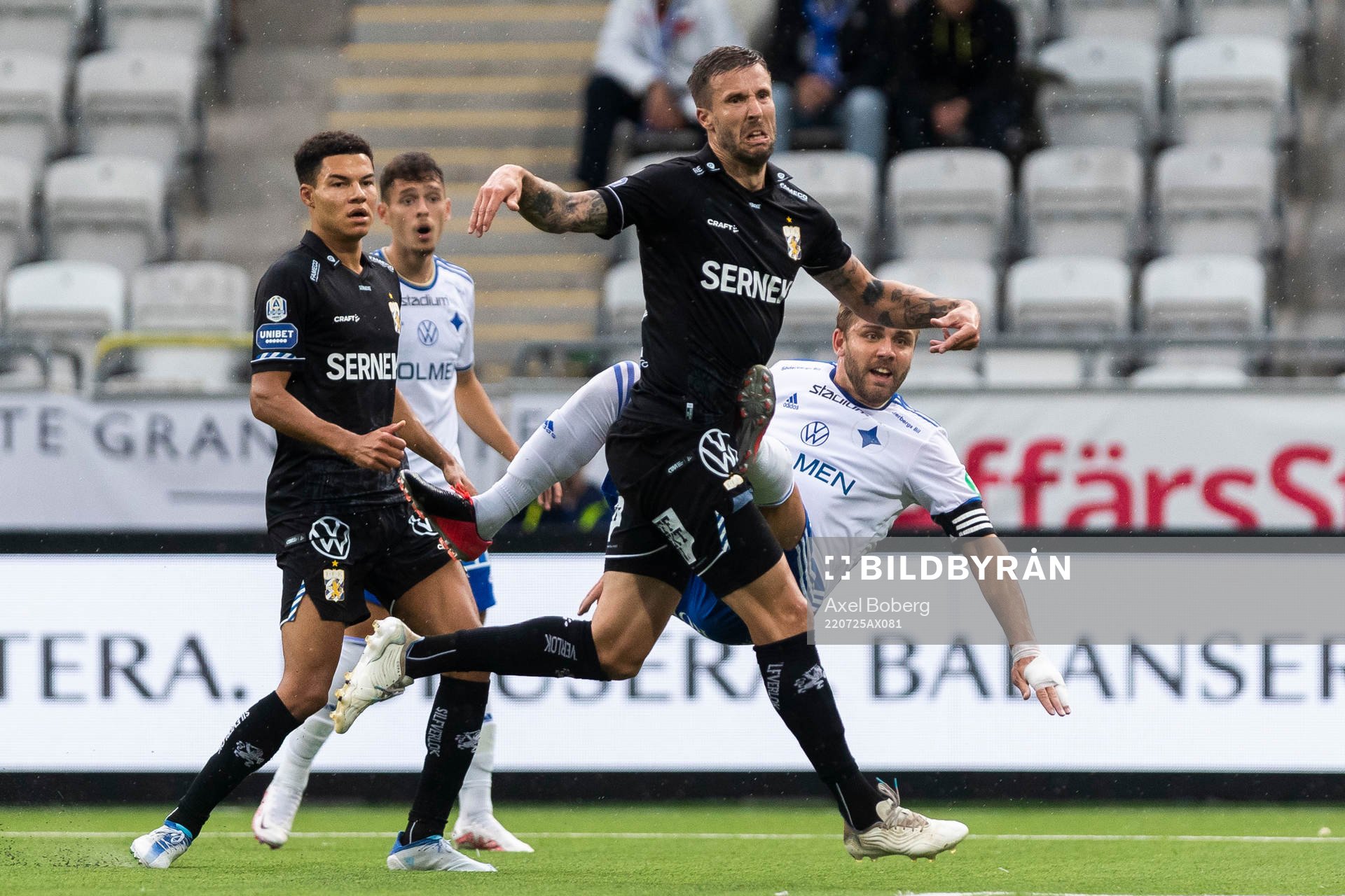 IFK Göteborgs Mattias Bjärsmyr och IFK Norrköpings