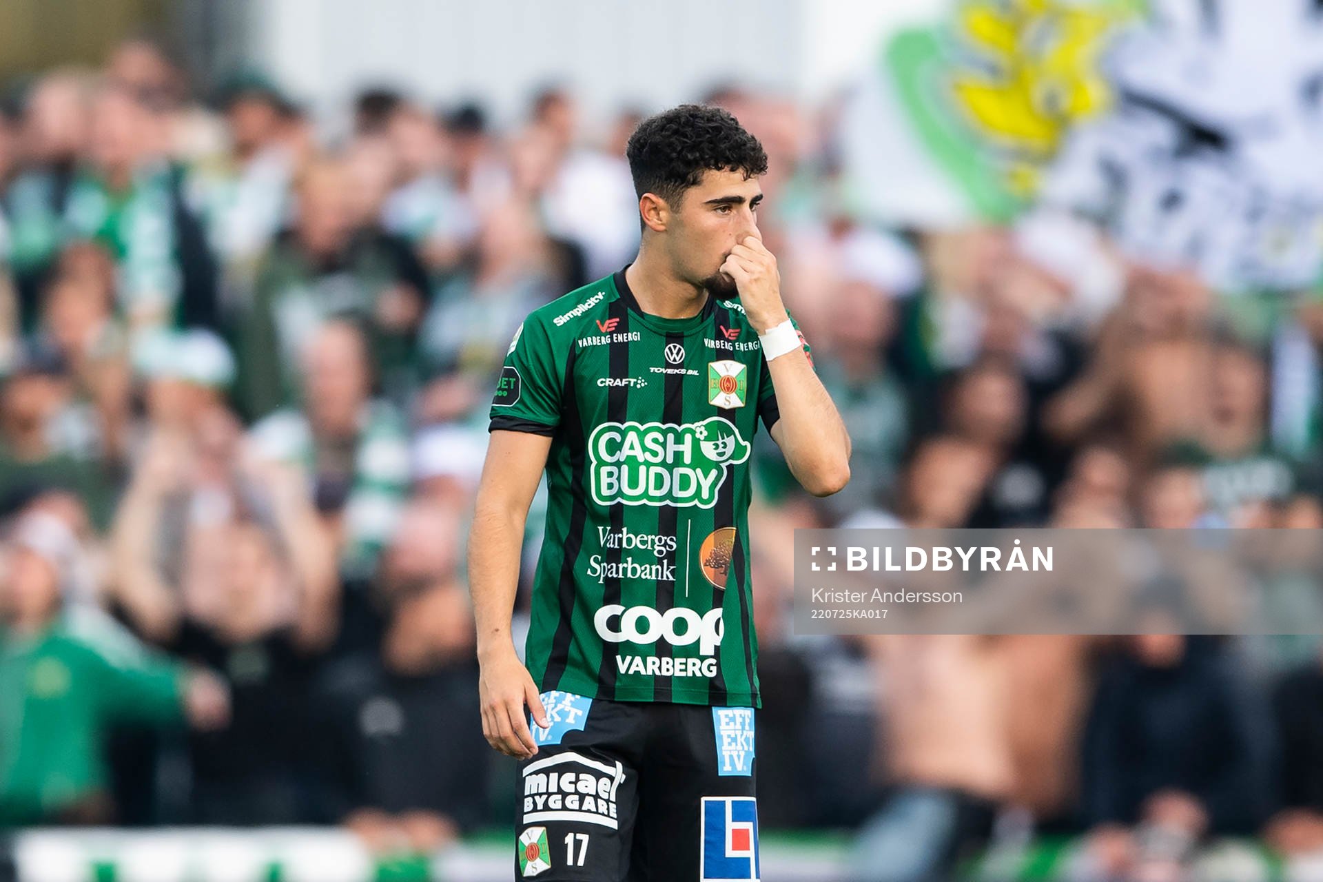 Varbergs Ismet Lushaku deppar