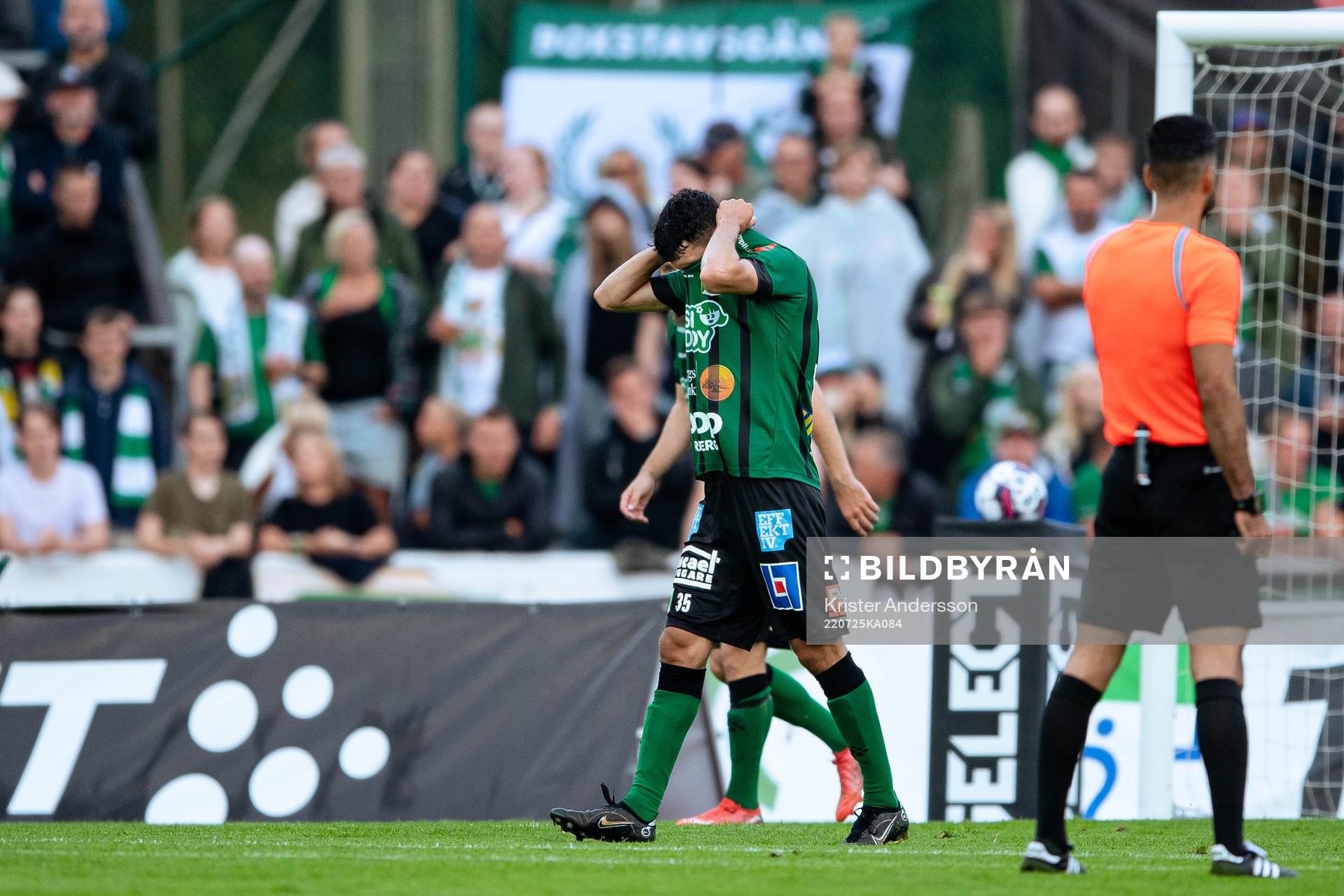 Varbergs Dion Krasniqi deppar