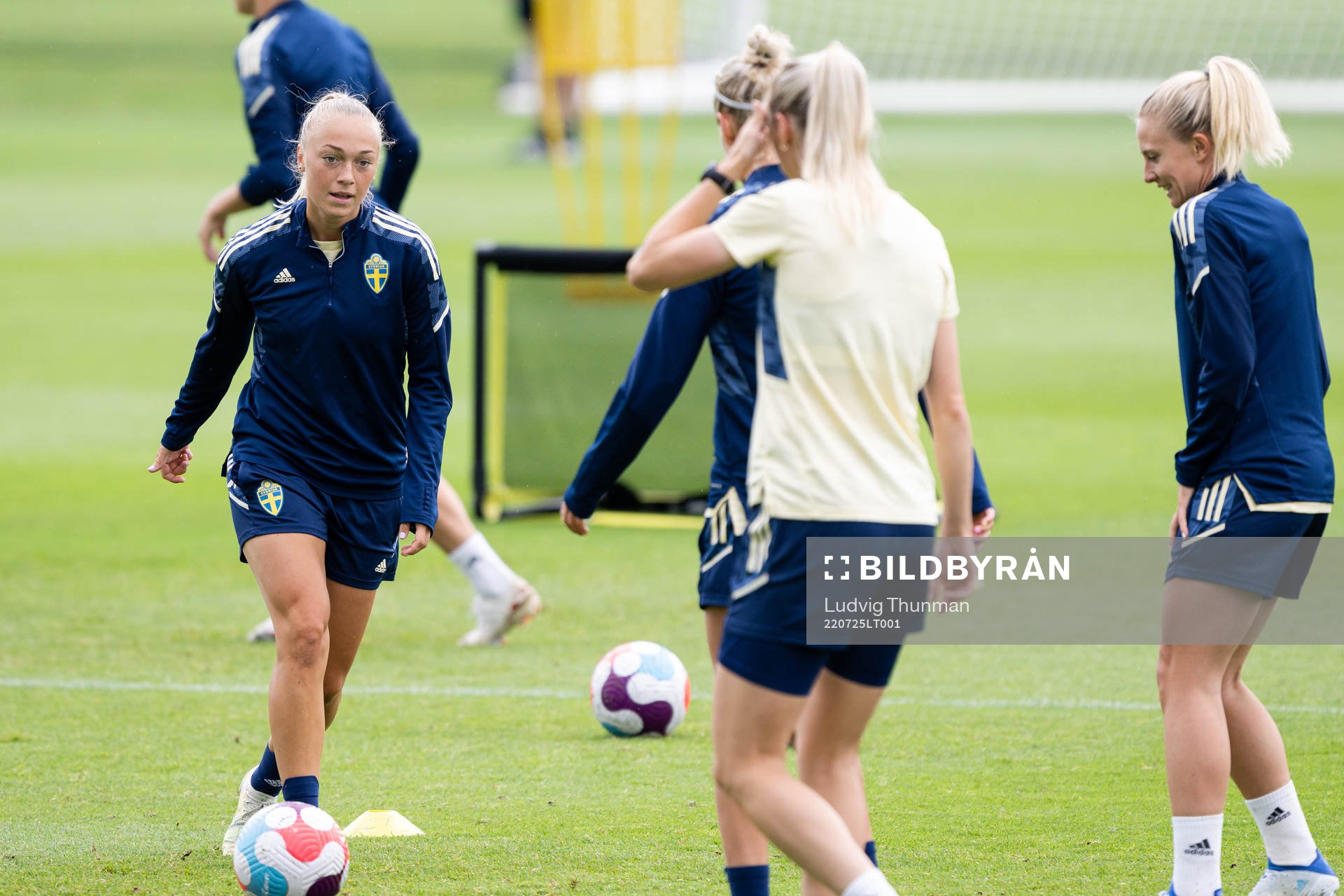 Hanna Bennison of the Swedish women's national football