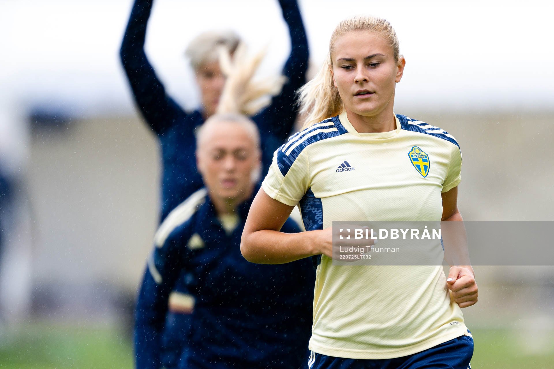Amanda Nilden of the Swedish women's national football team