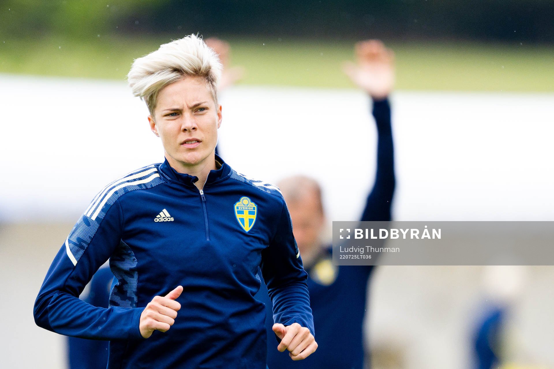 Lina Hurtig of the Swedish women's national football team
