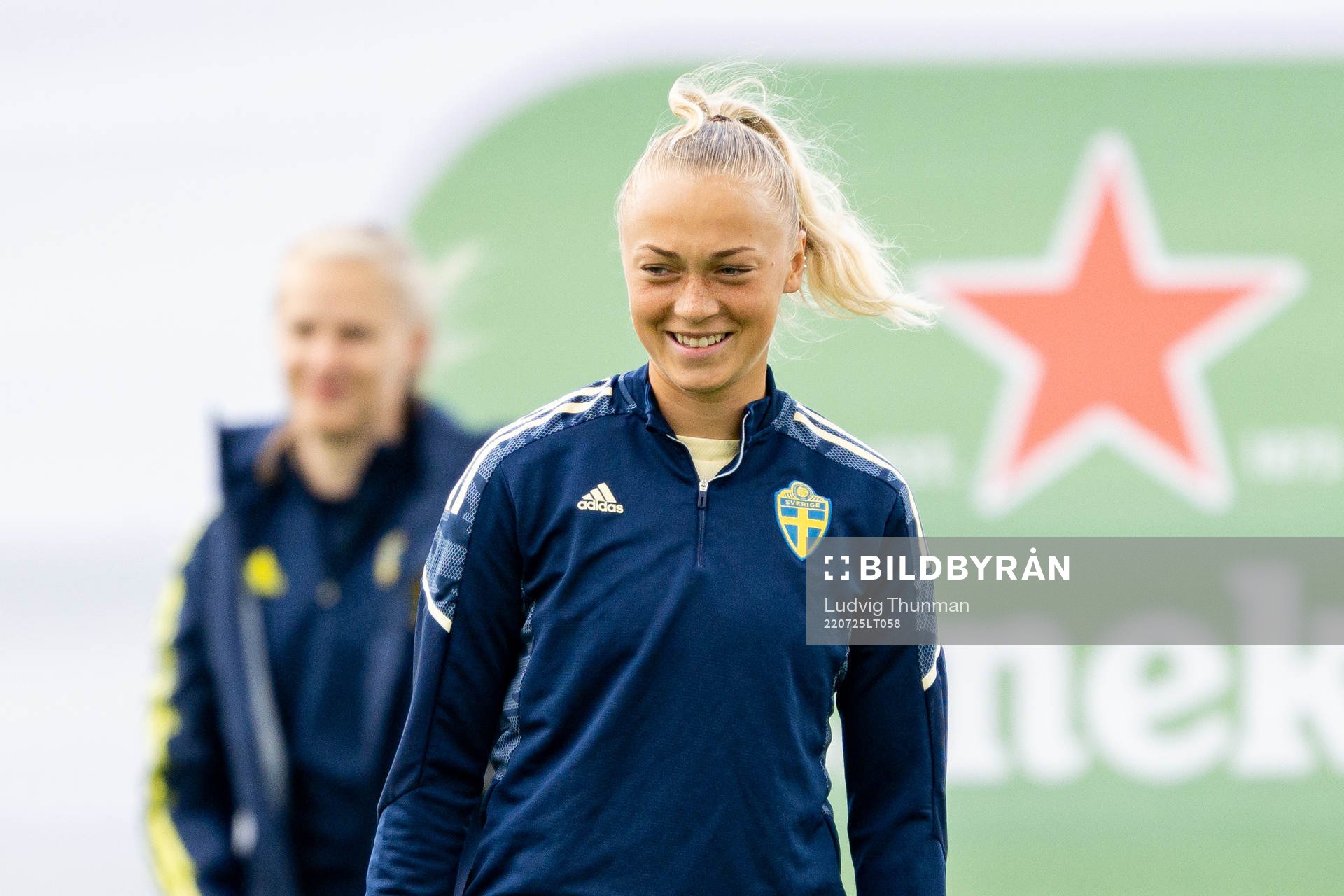 Hanna Bennison of the Swedish women's national football