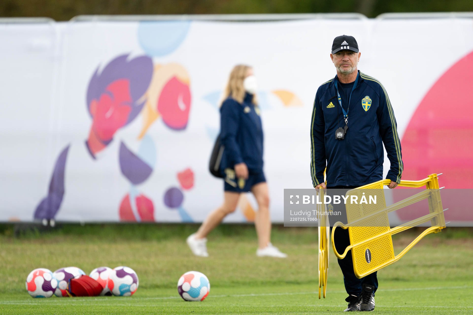 Head coach Peter Gerhardsson of the Swedish women's