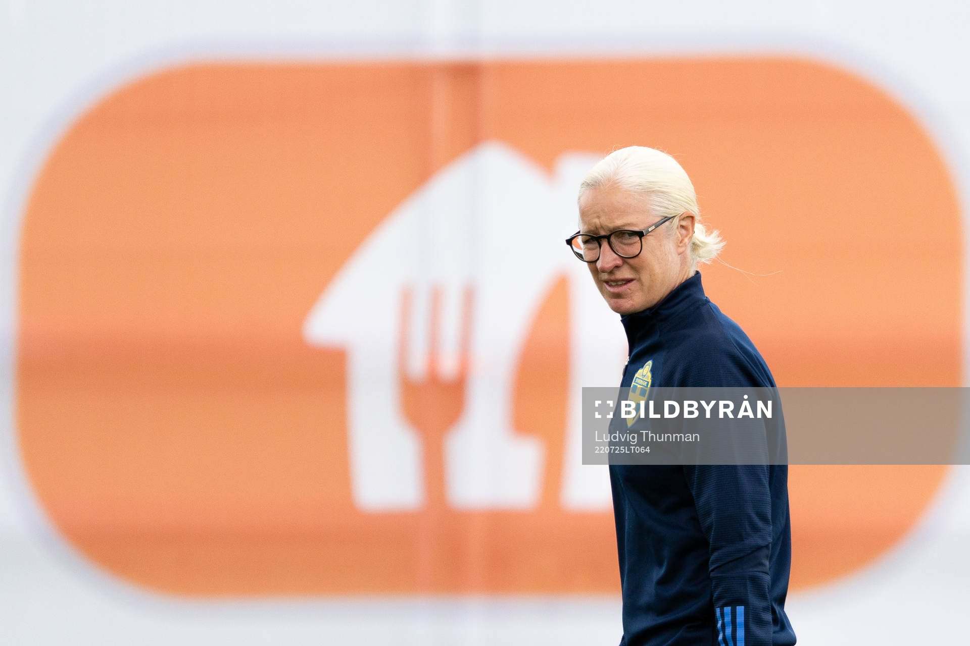 Assistant coach Victoria Sandell of the Swedish women's