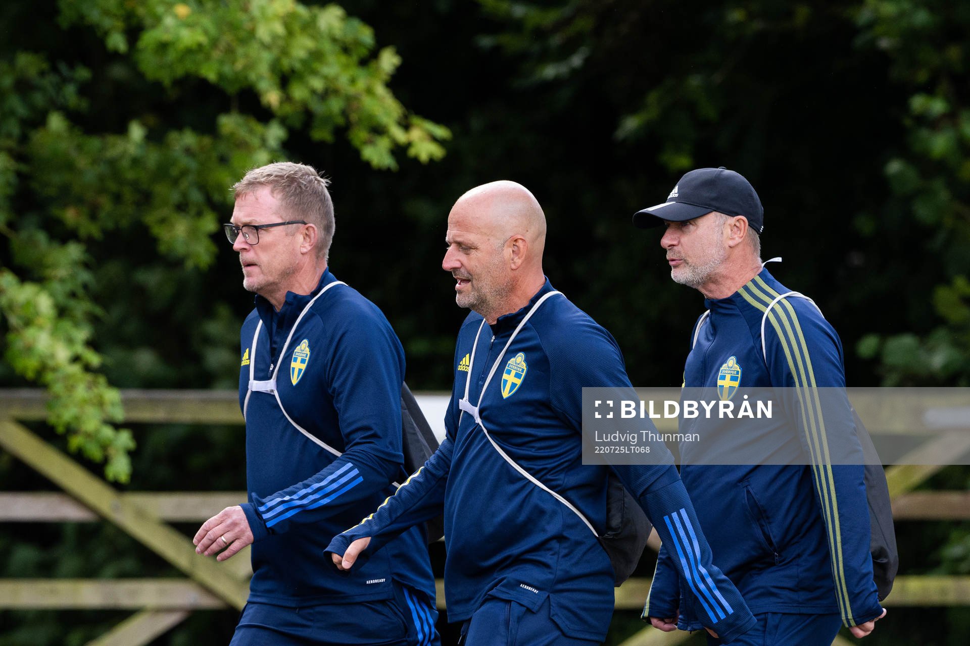 Goalkeeper coach Leif Troedsson, assistant coach Magnus