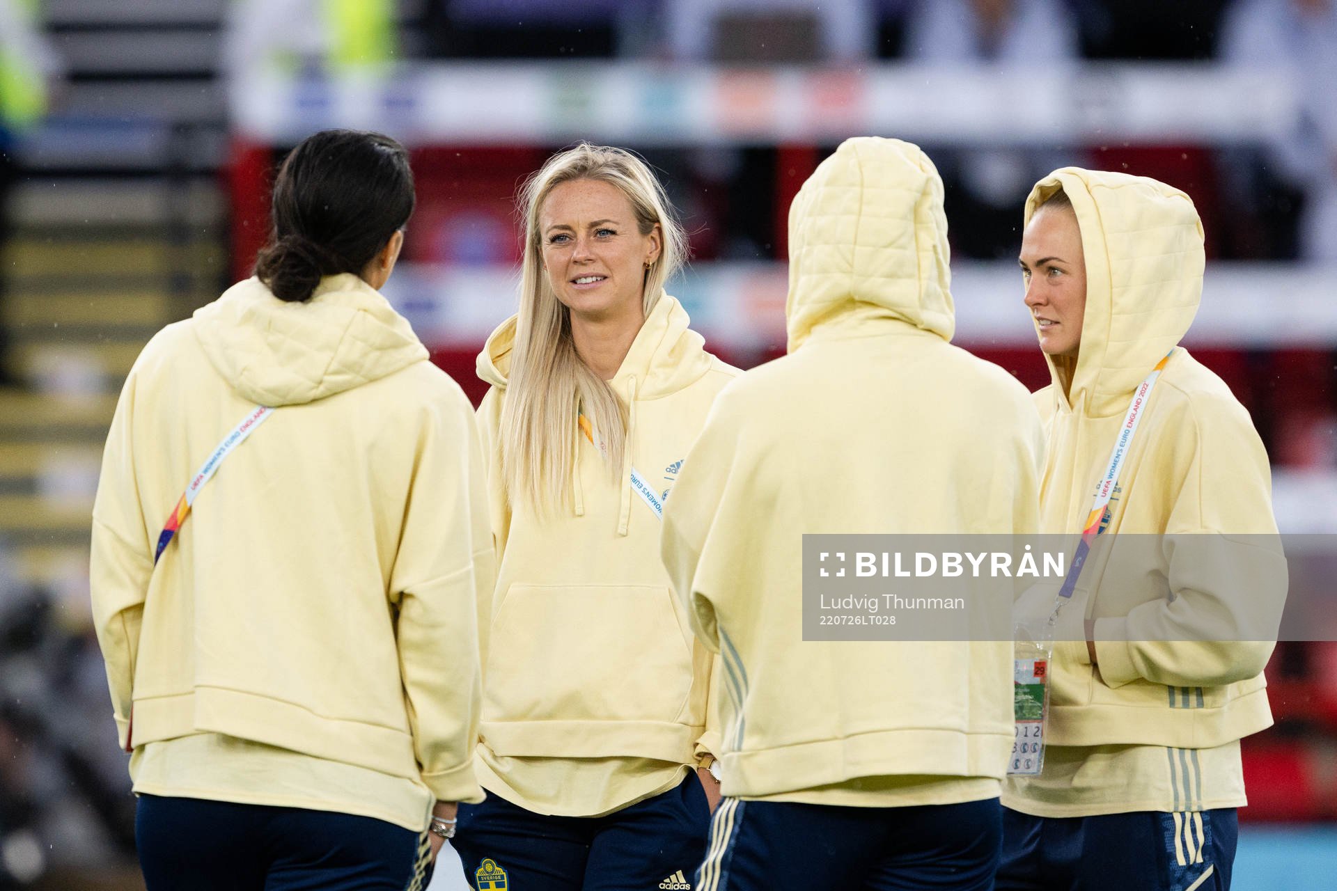 Amanda Ilestedt and Magdalena Eriksson of Sweden