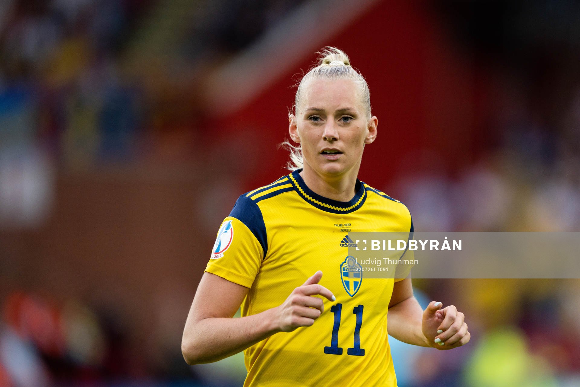 Stina Blackstenius of Sweden