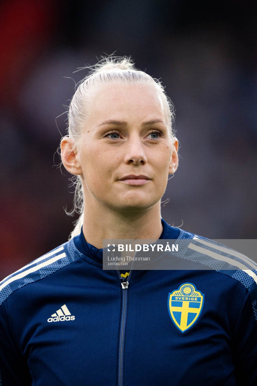 Stina Blackstenius of Sweden