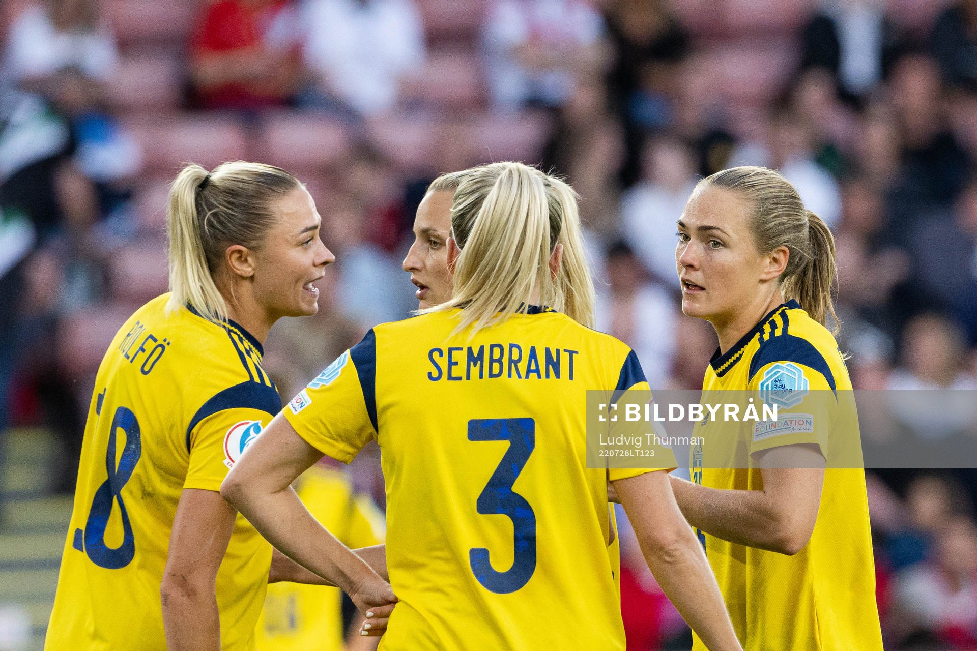 Fridolina Rolfö , Nathalie Björn , Linda Sembrant and