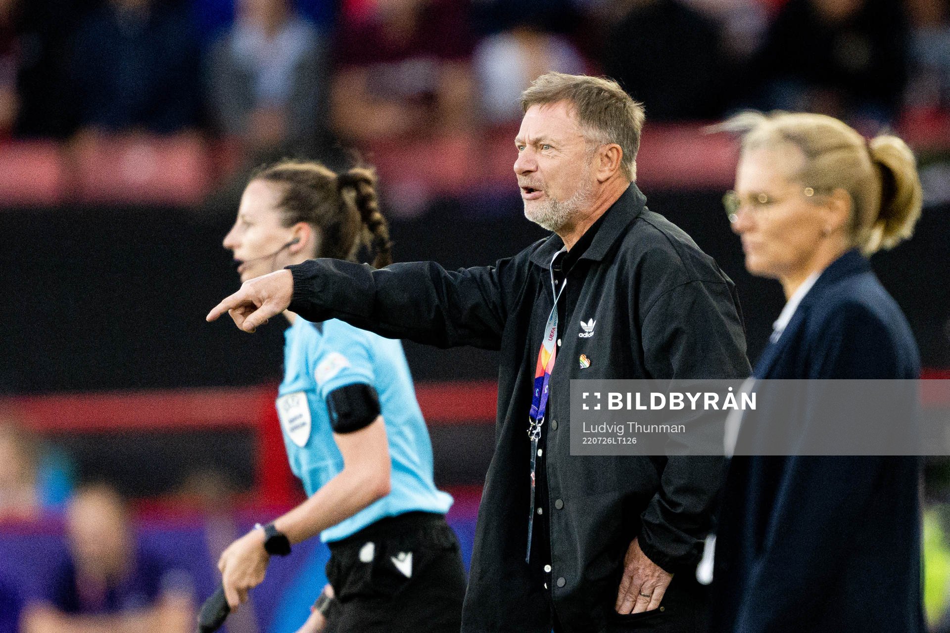 Head coach Peter Gerhardsson of Sweden and Head coach