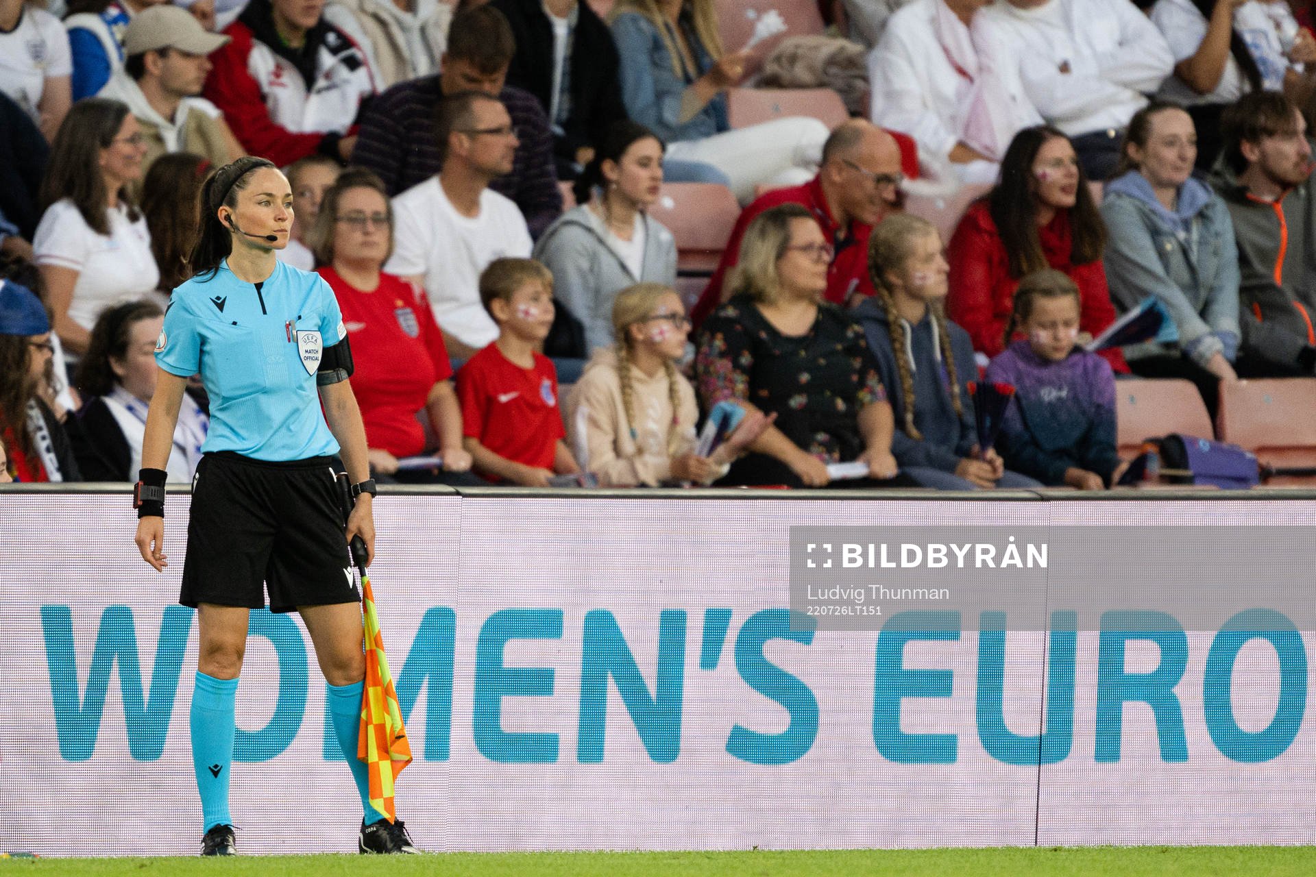 Assistant referee Sara Telek