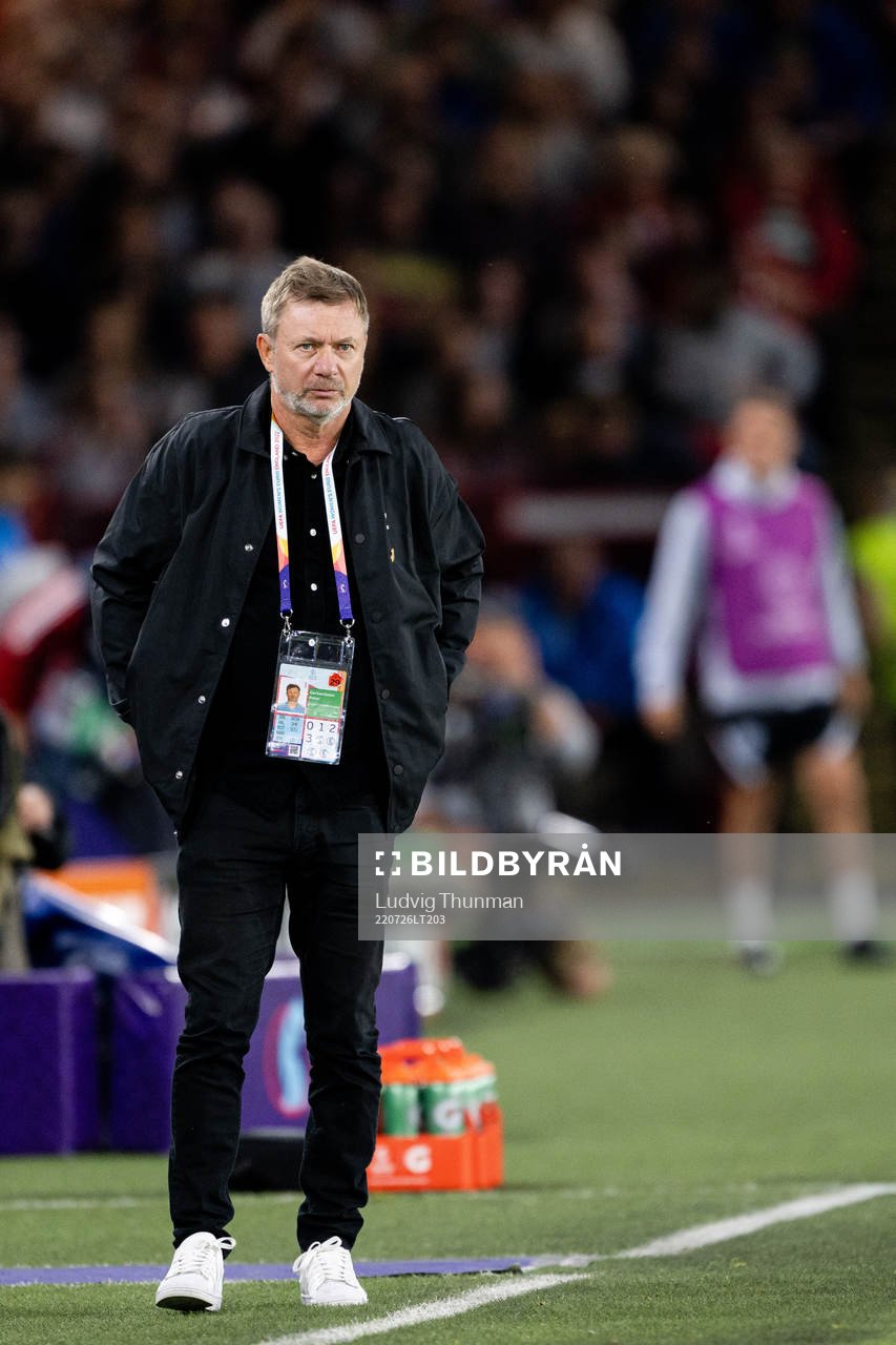 Head coach Peter Gerhardsson of Sweden