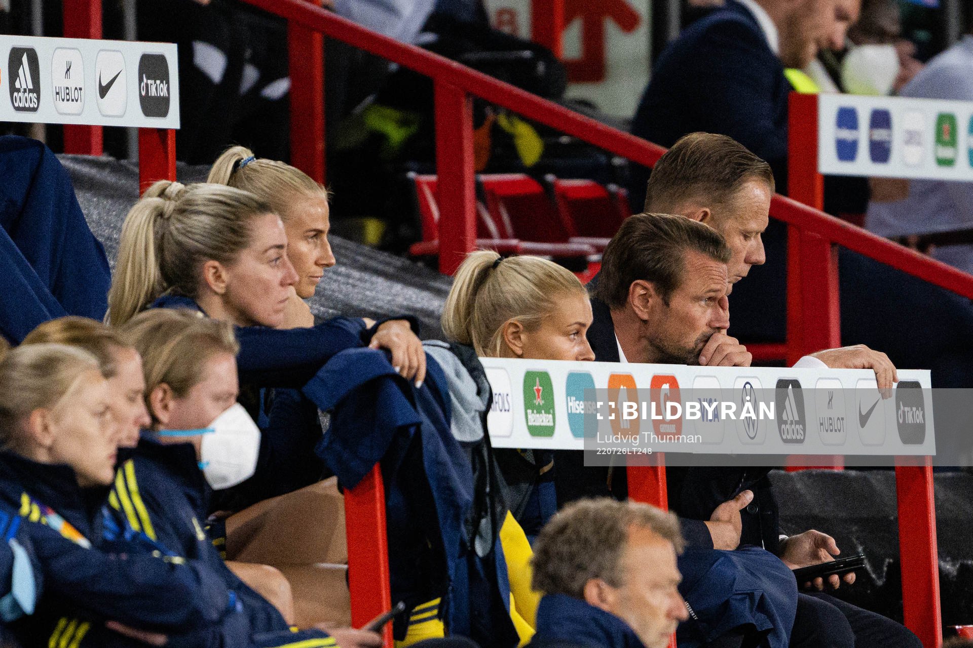 Linda Sembrant , Sofia Jakobsson and Amanda Nilden of