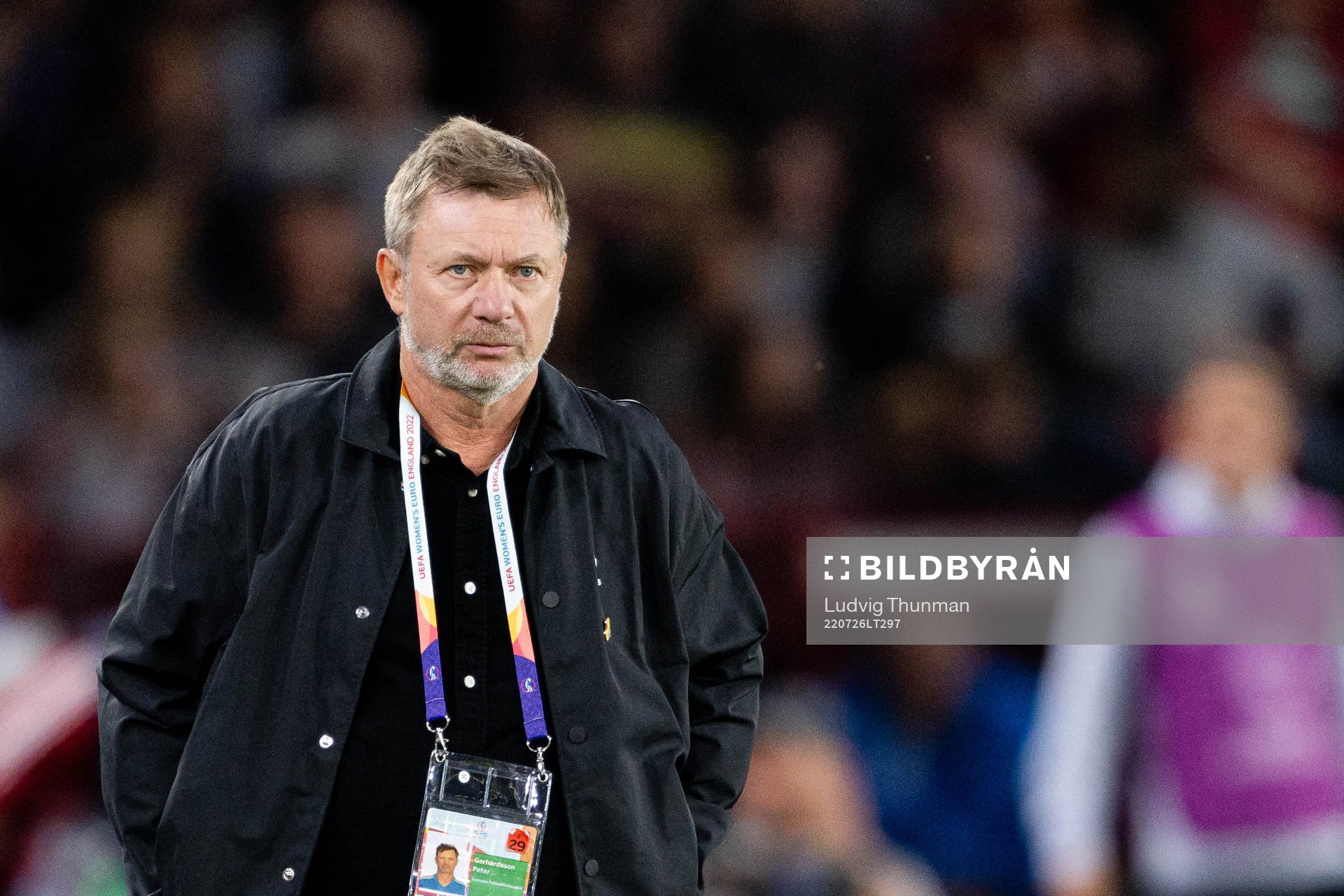 Head coach Peter Gerhardsson of Sweden