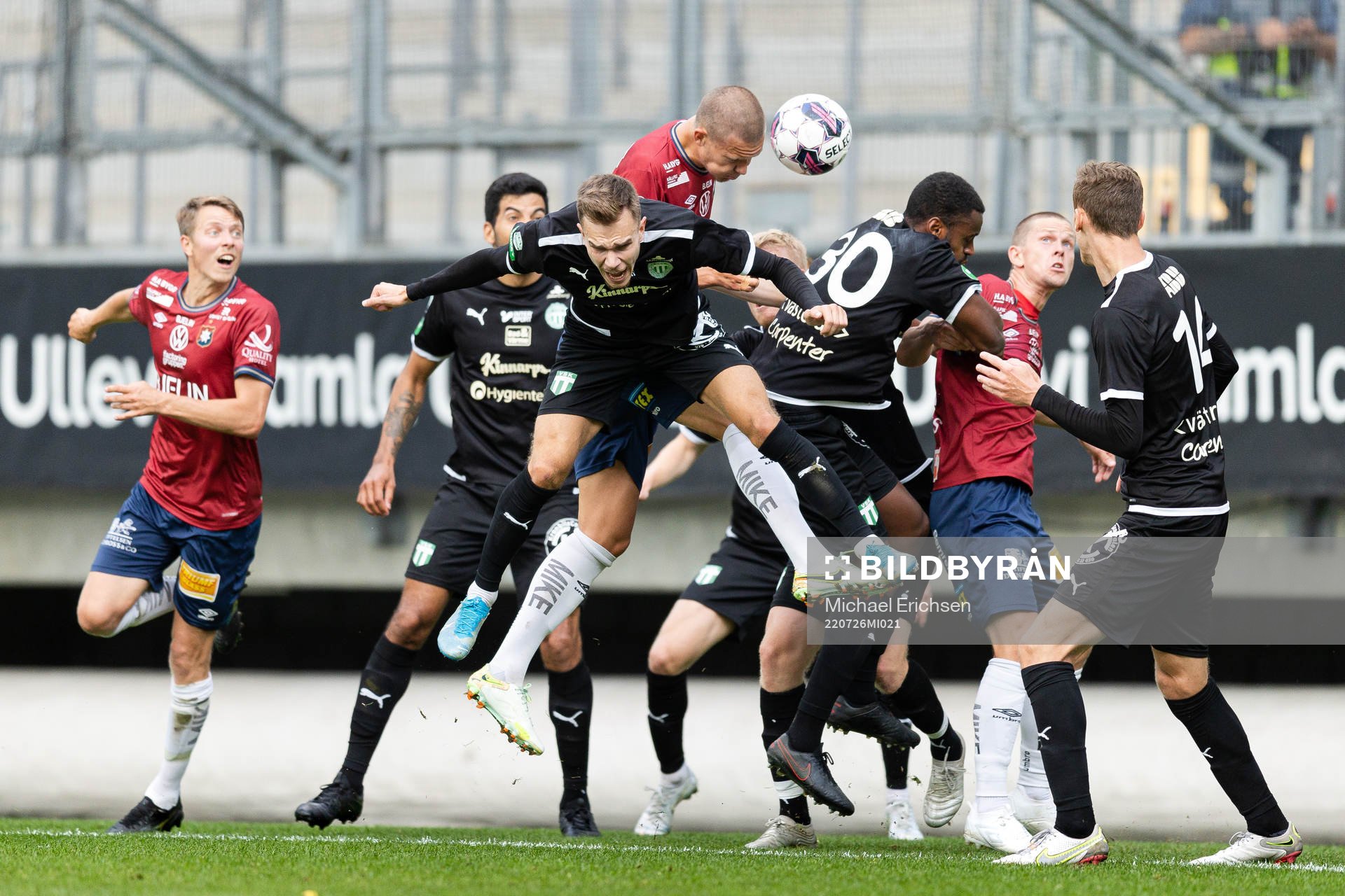 Örgrytes Arvid Brorsson och Västerås SKs Theodore Rask