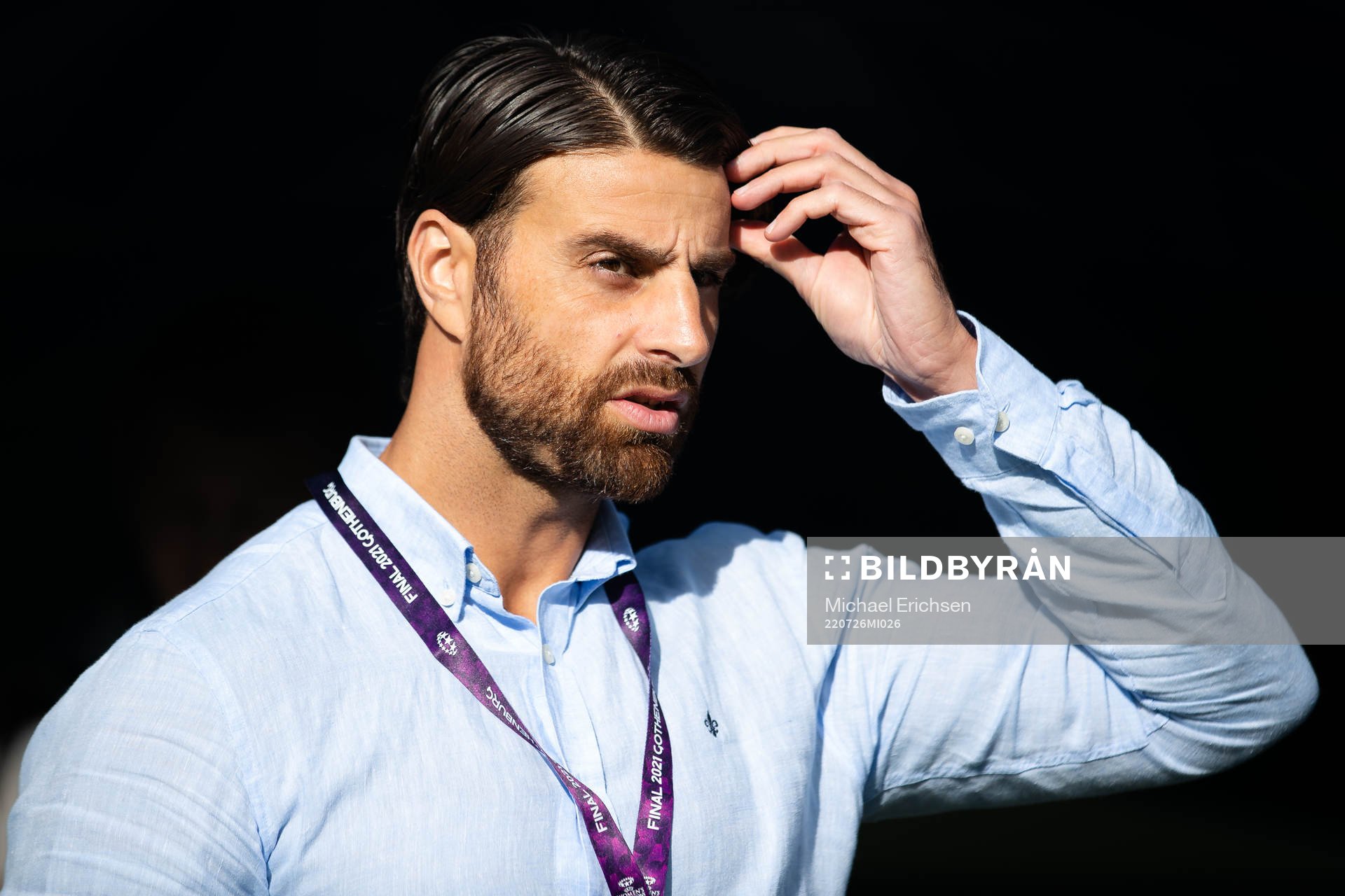 Örgrytes sportsligt ansvarige George Mourad innan