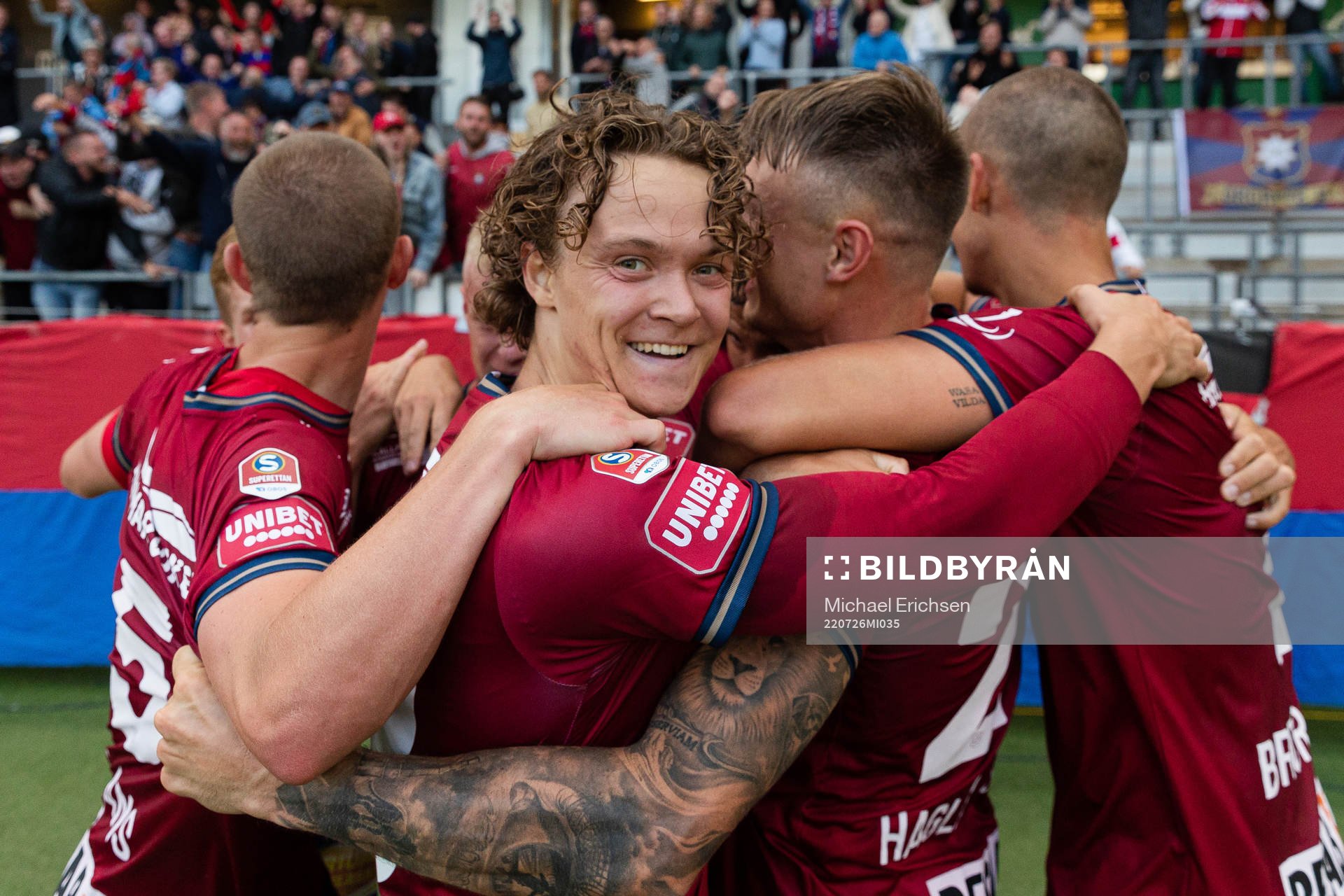 Örgrytes Herman Sjögrell jublar