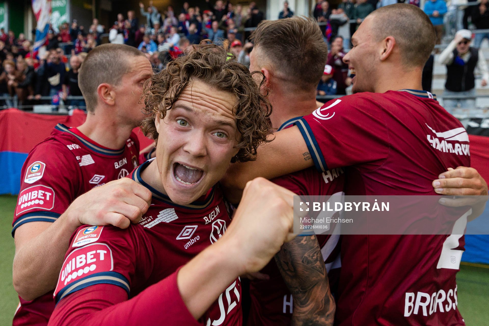 Örgrytes Herman Sjögrell jublar