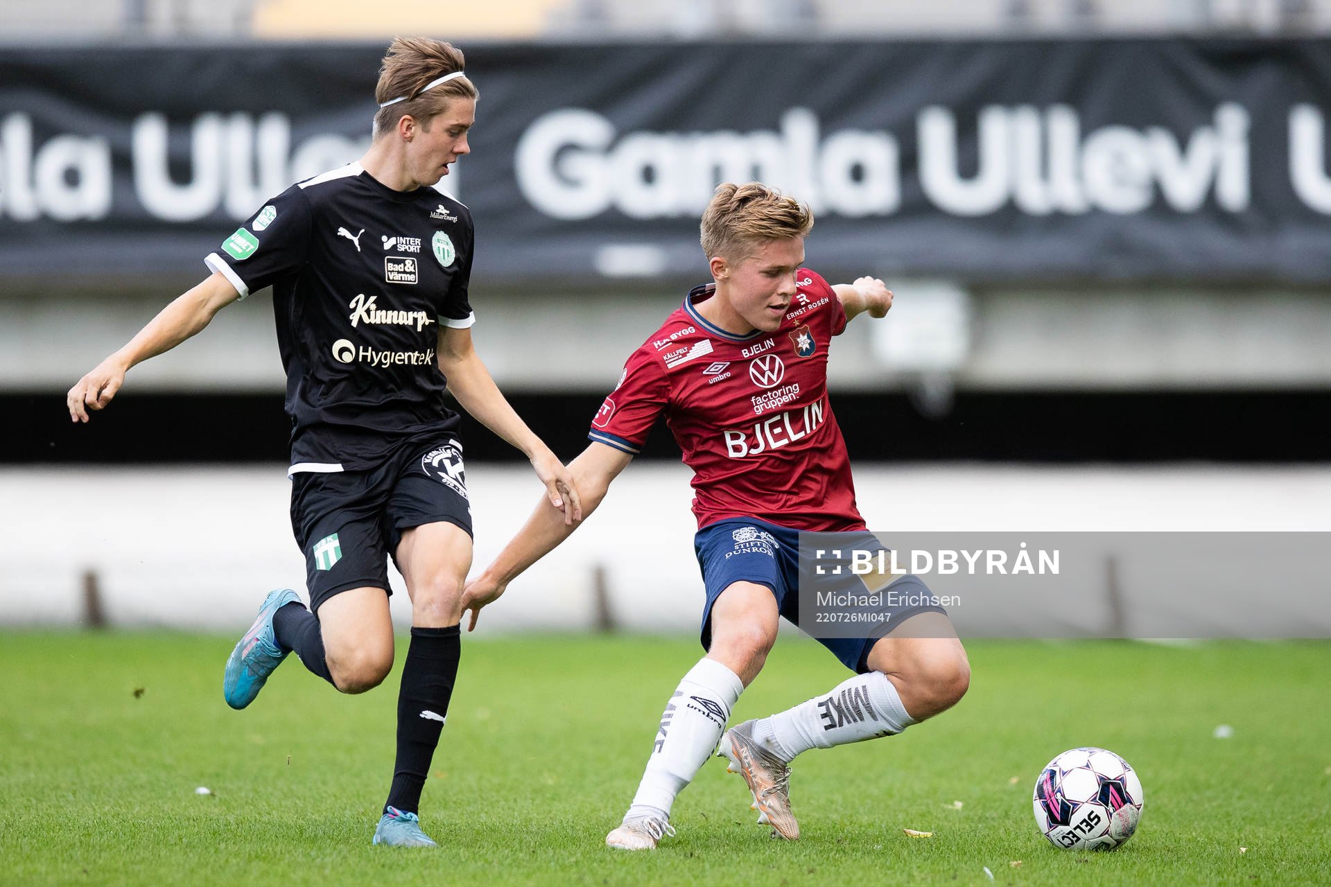 Västerås Max Larsson och Örgrytes Isak Dahlqvist