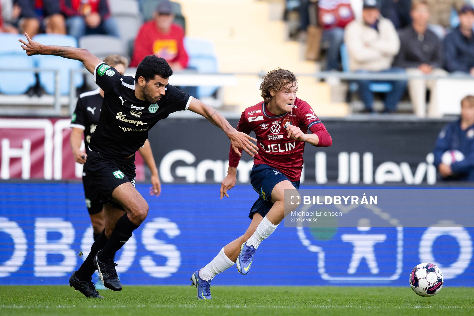 Västerås Pedro Ribeiro och Örgrytes Herman Sjögrell