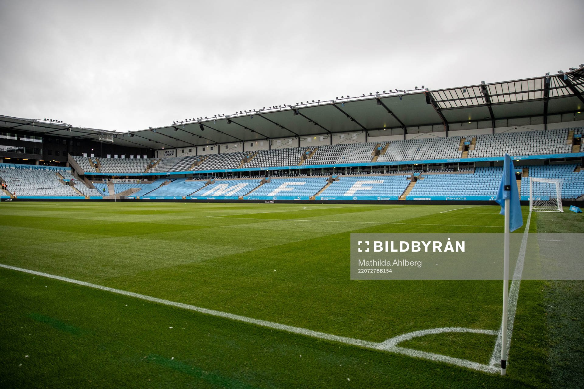 General view of Eleda Stadion