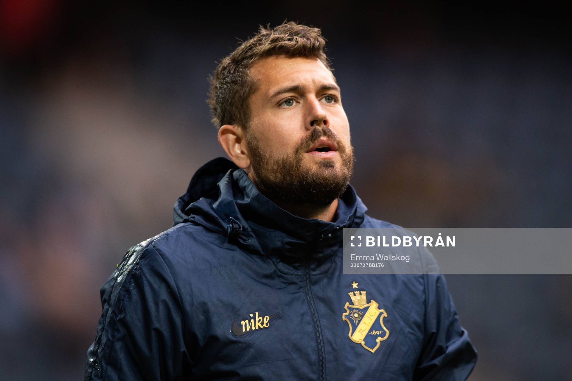 Goalkeeper Kristoffer Nordfeldt of AIK