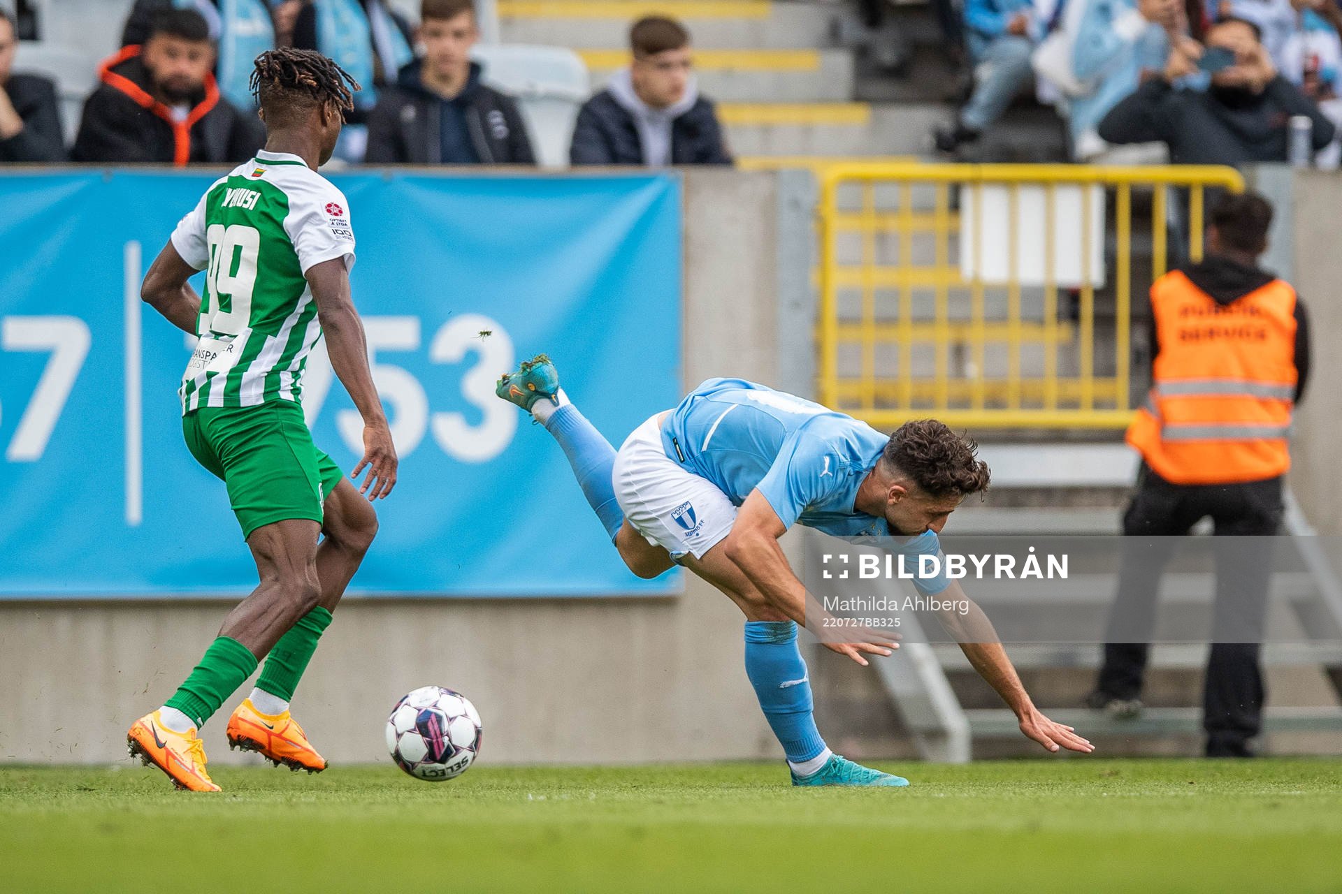 Kehinde Mathias Oyewusi of Zalgiris Vilnius and Moustafa