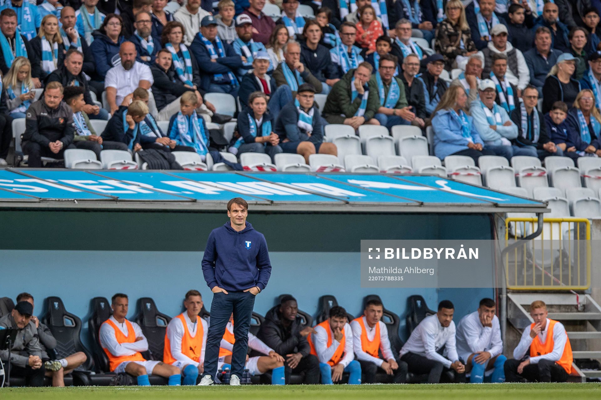 Milos Milojevic, head coach of Malmö FF