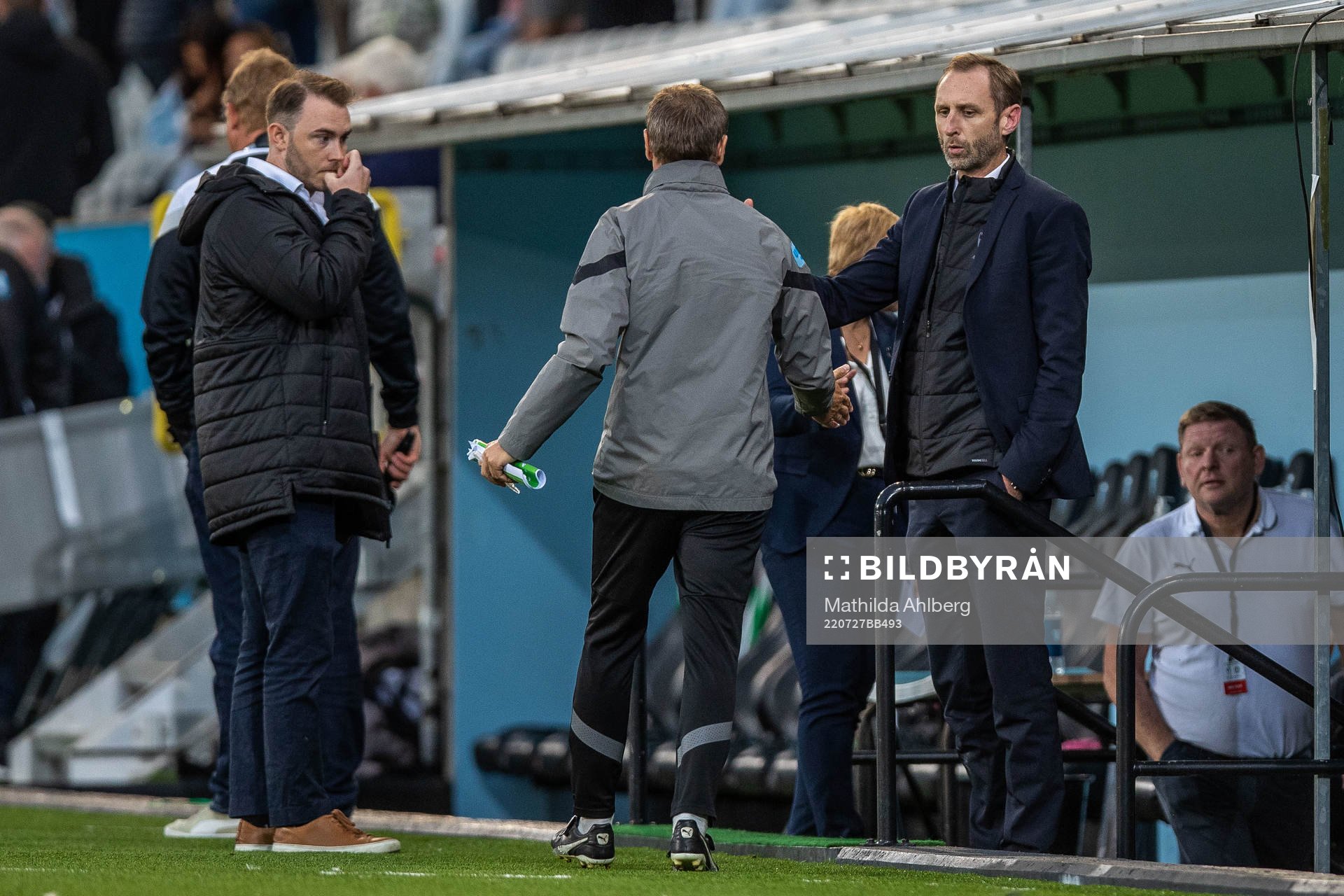 Andreas Georgson, sports director of Malmö FF after the UEFA Champions League qualifying match between Malmö FF and Zalgiris Vilnius on July 27, 2022 in Malmö.