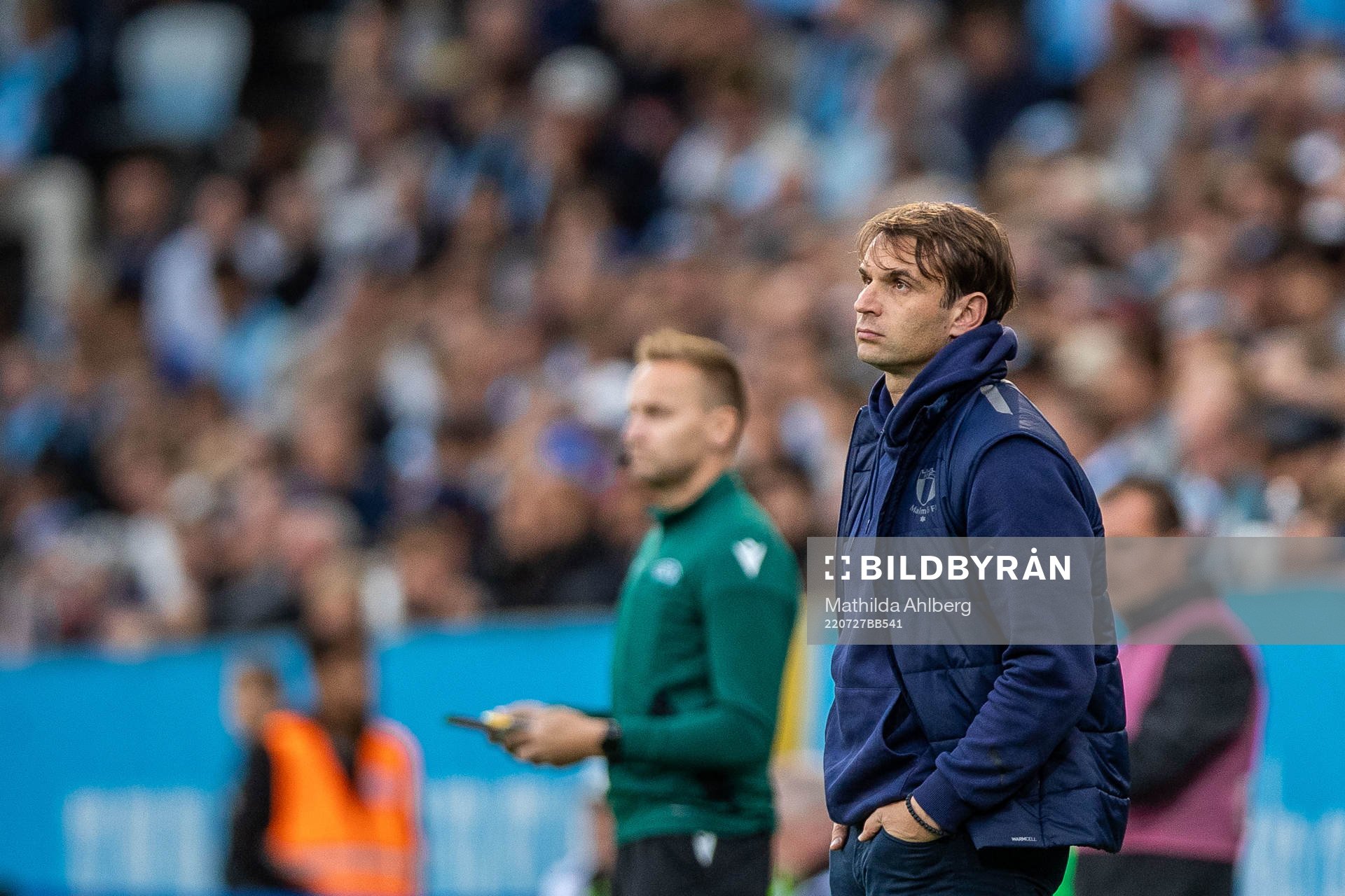 Milos Milojevic, head coach of Malmö FF