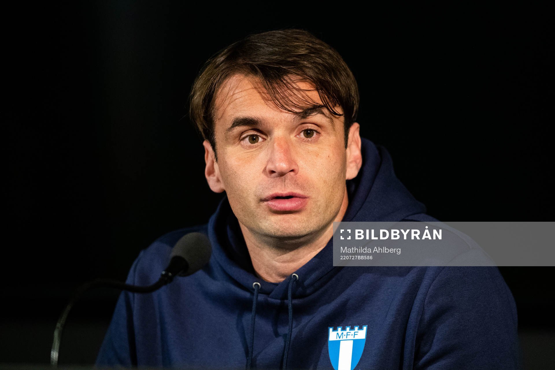 Milos Milojevic, head coach of Malmö FF