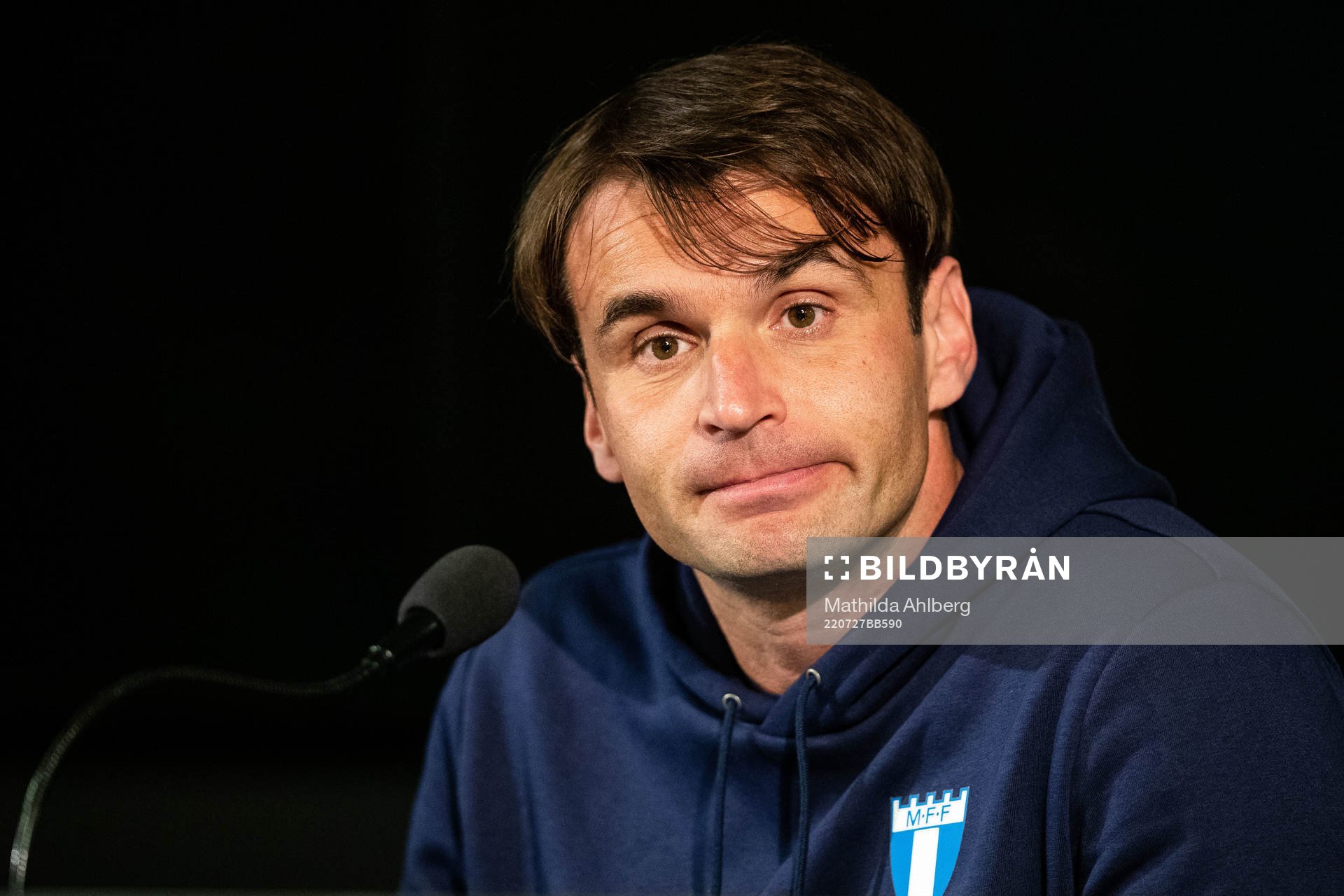 Milos Milojevic, head coach of Malmö FF