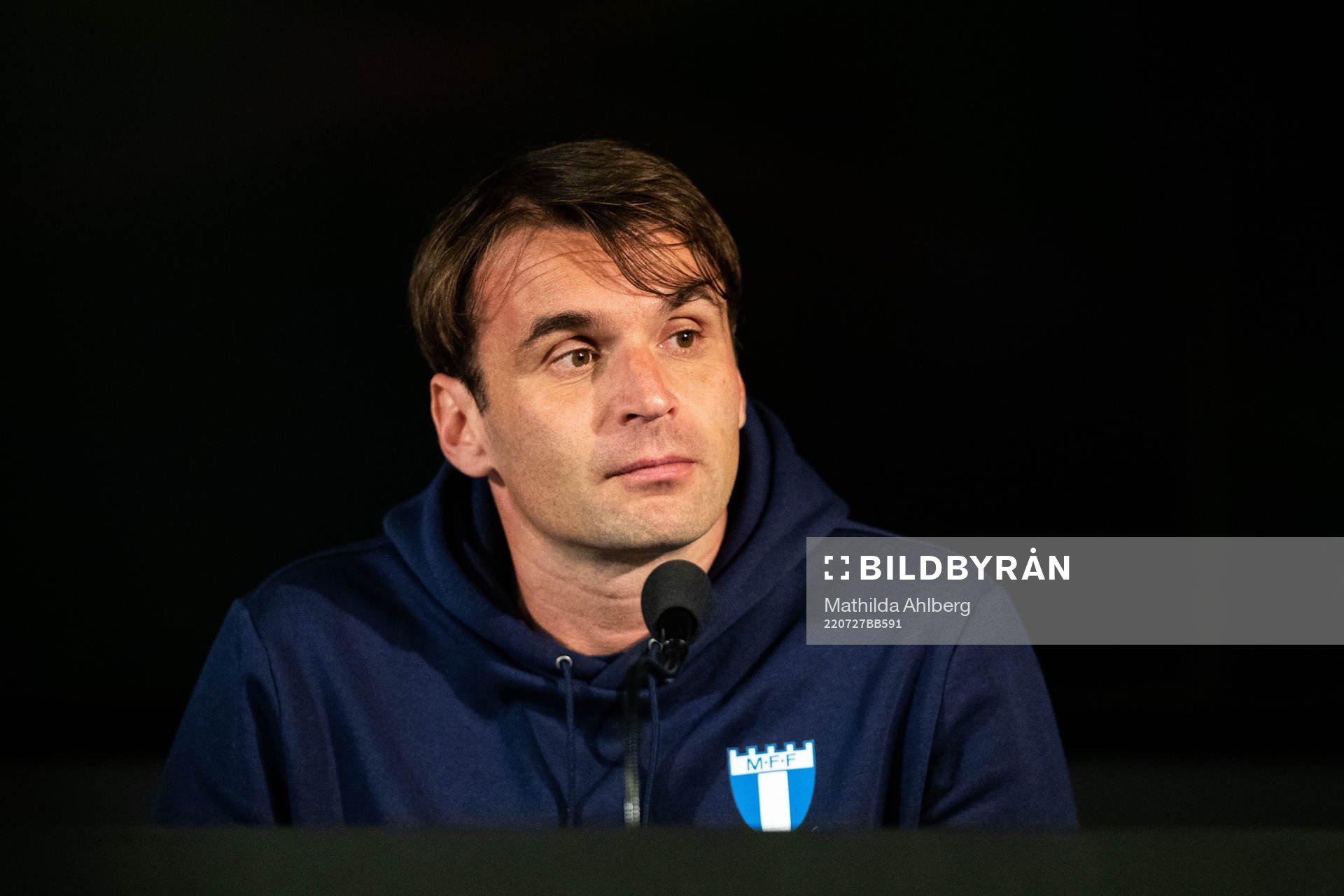 Milos Milojevic, head coach of Malmö FF