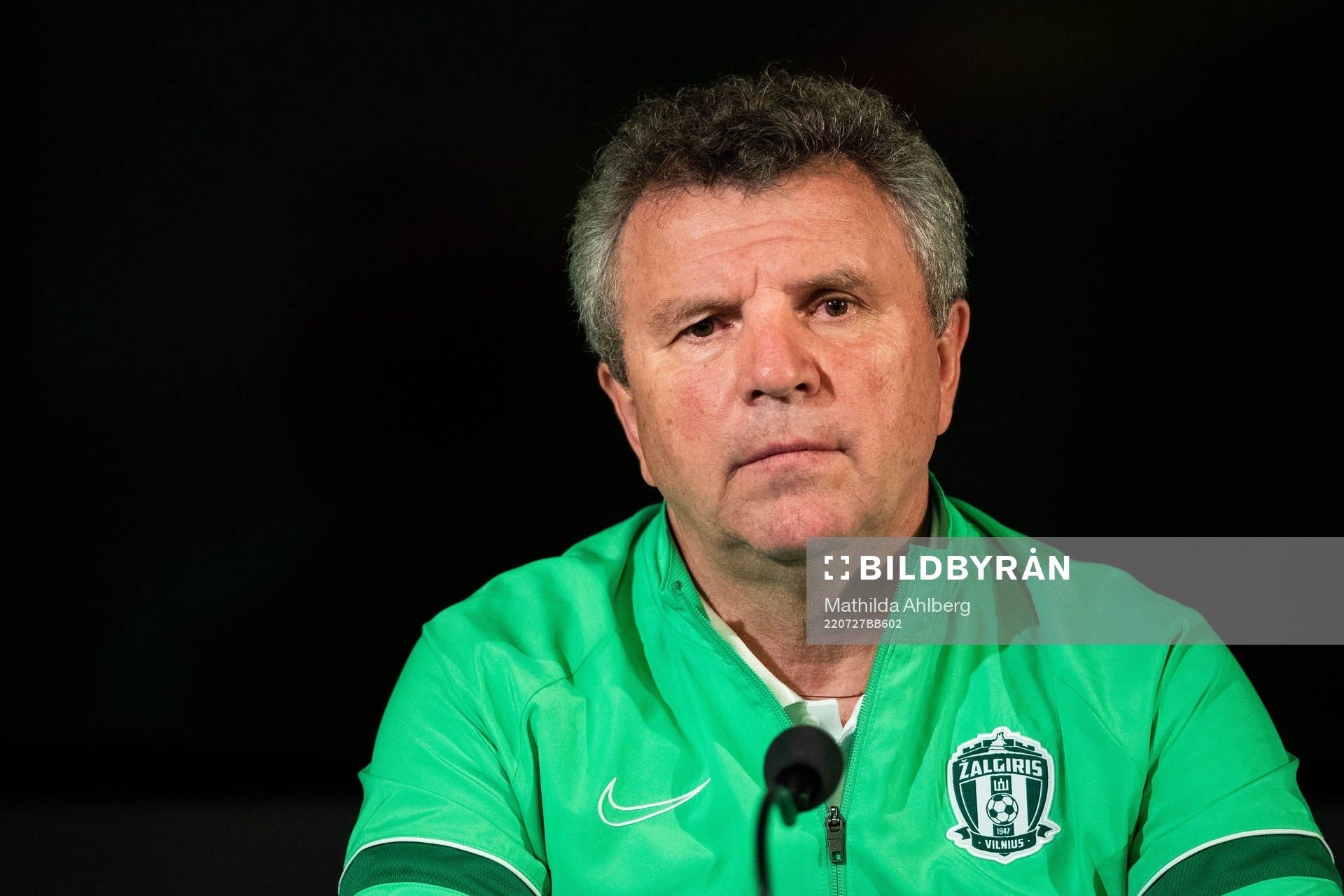 Vladimir Cheburin, head coach of Zalgiris Vilnius