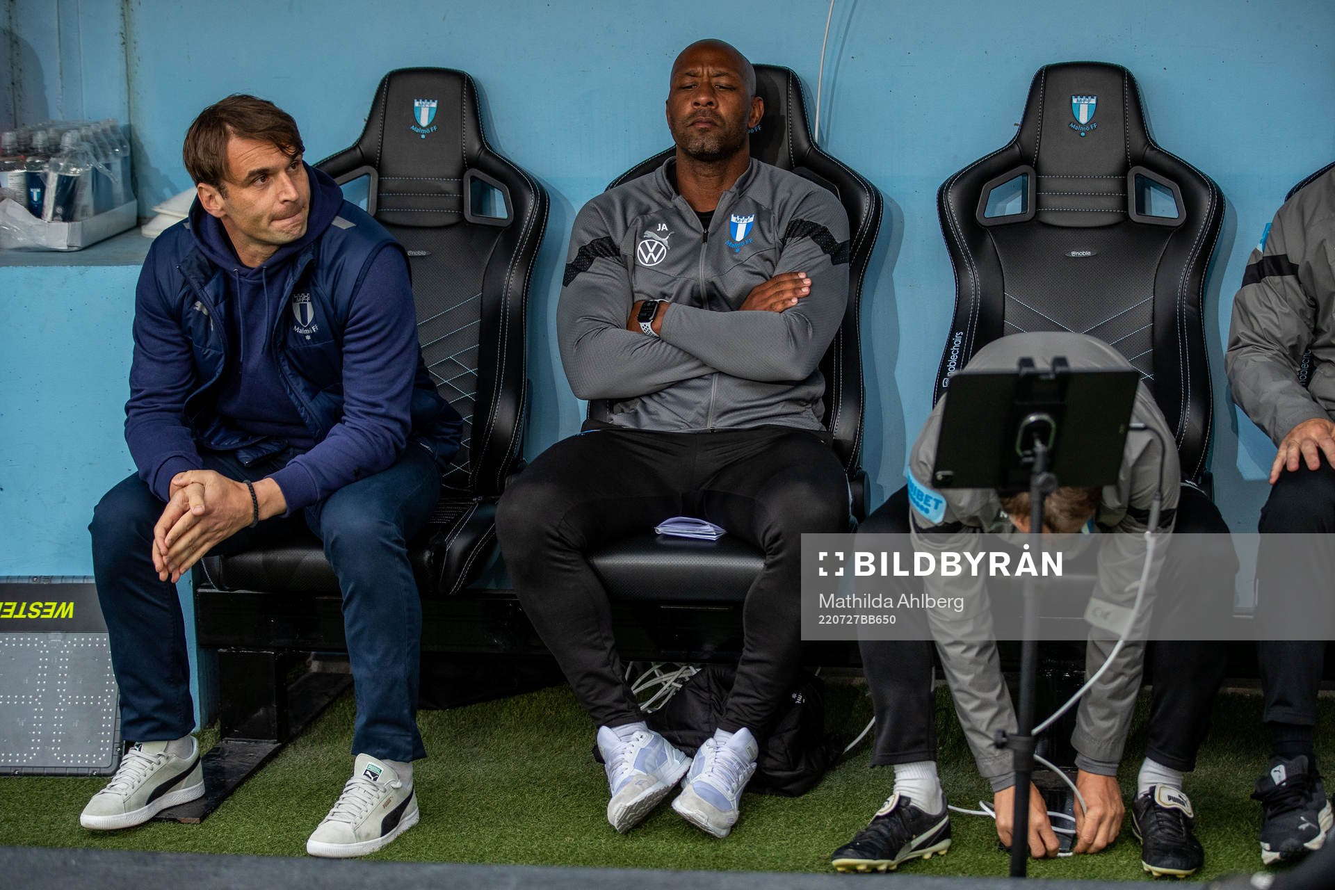 Milos Milojevic, head coach of Malmö FF